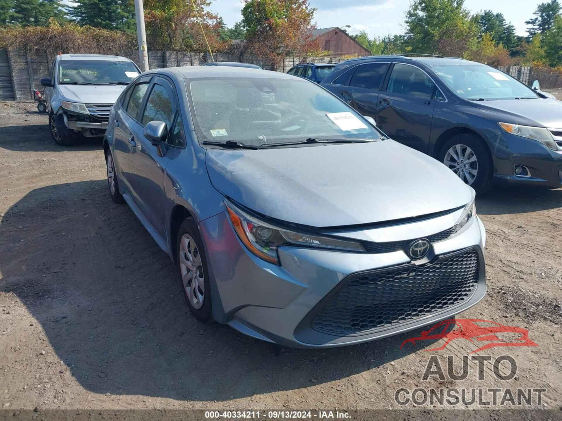 TOYOTA COROLLA 2020 - JTDEPRAE2LJ021818