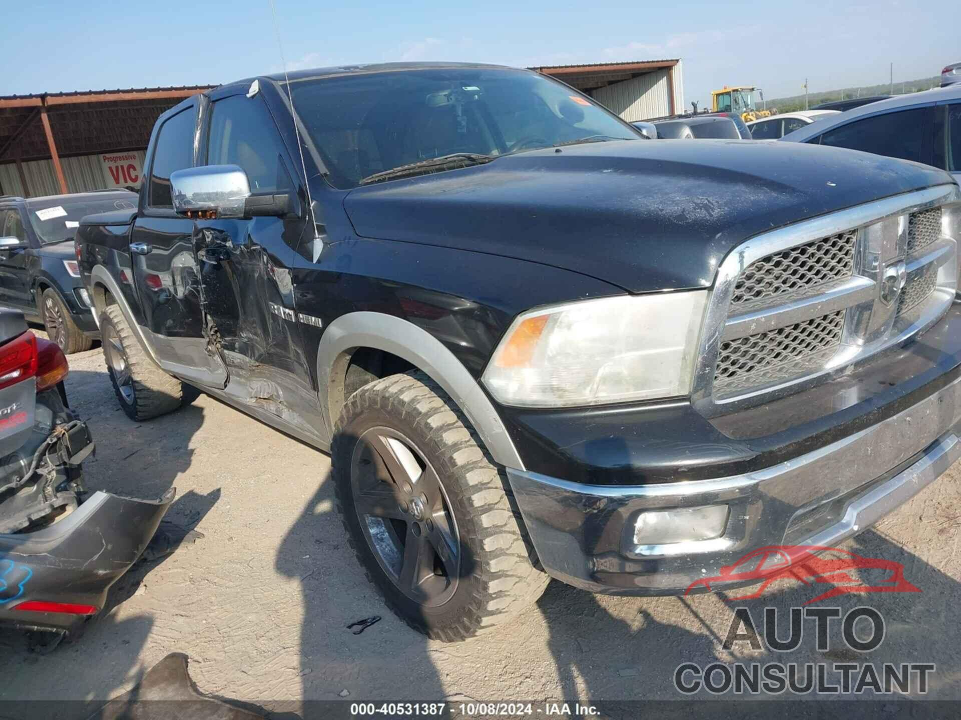 DODGE RAM 1500 2010 - 1D7RB1CT7AS126347