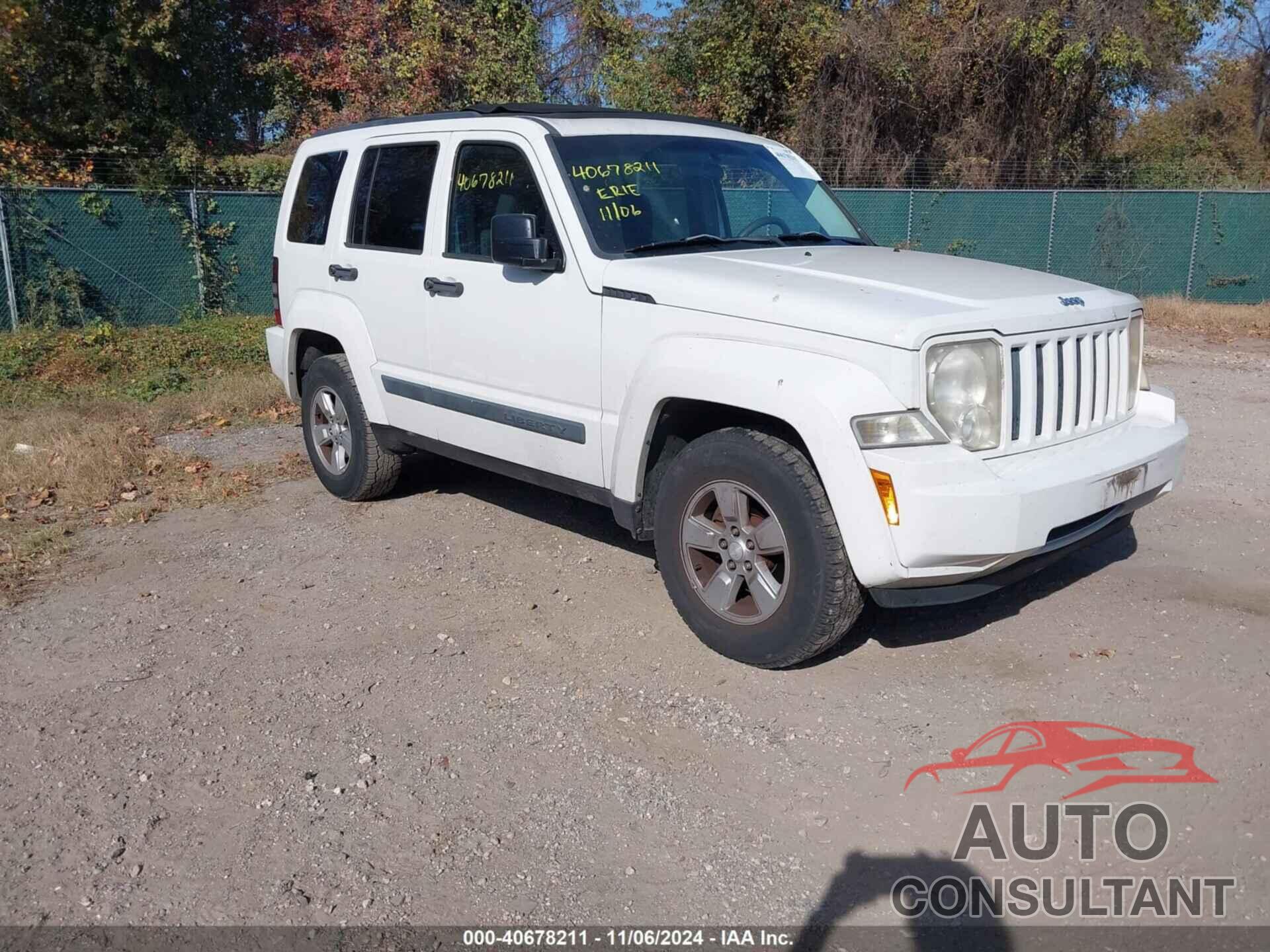 JEEP LIBERTY 2009 - 1J8GN28K79W538926