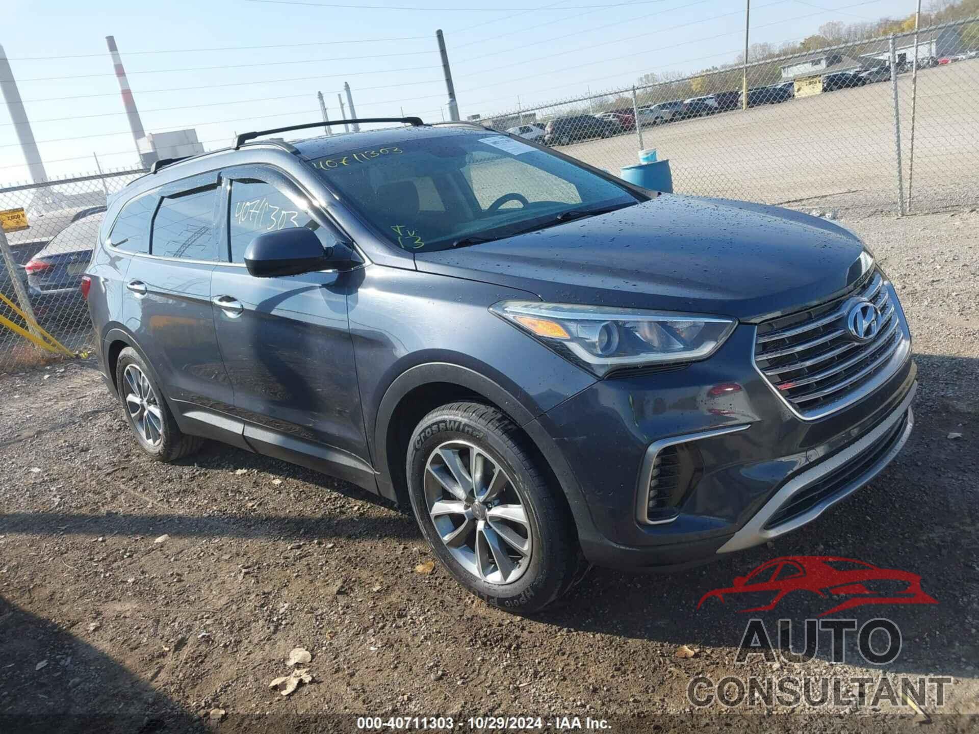 HYUNDAI SANTA FE 2017 - KM8SM4HF1HU238761