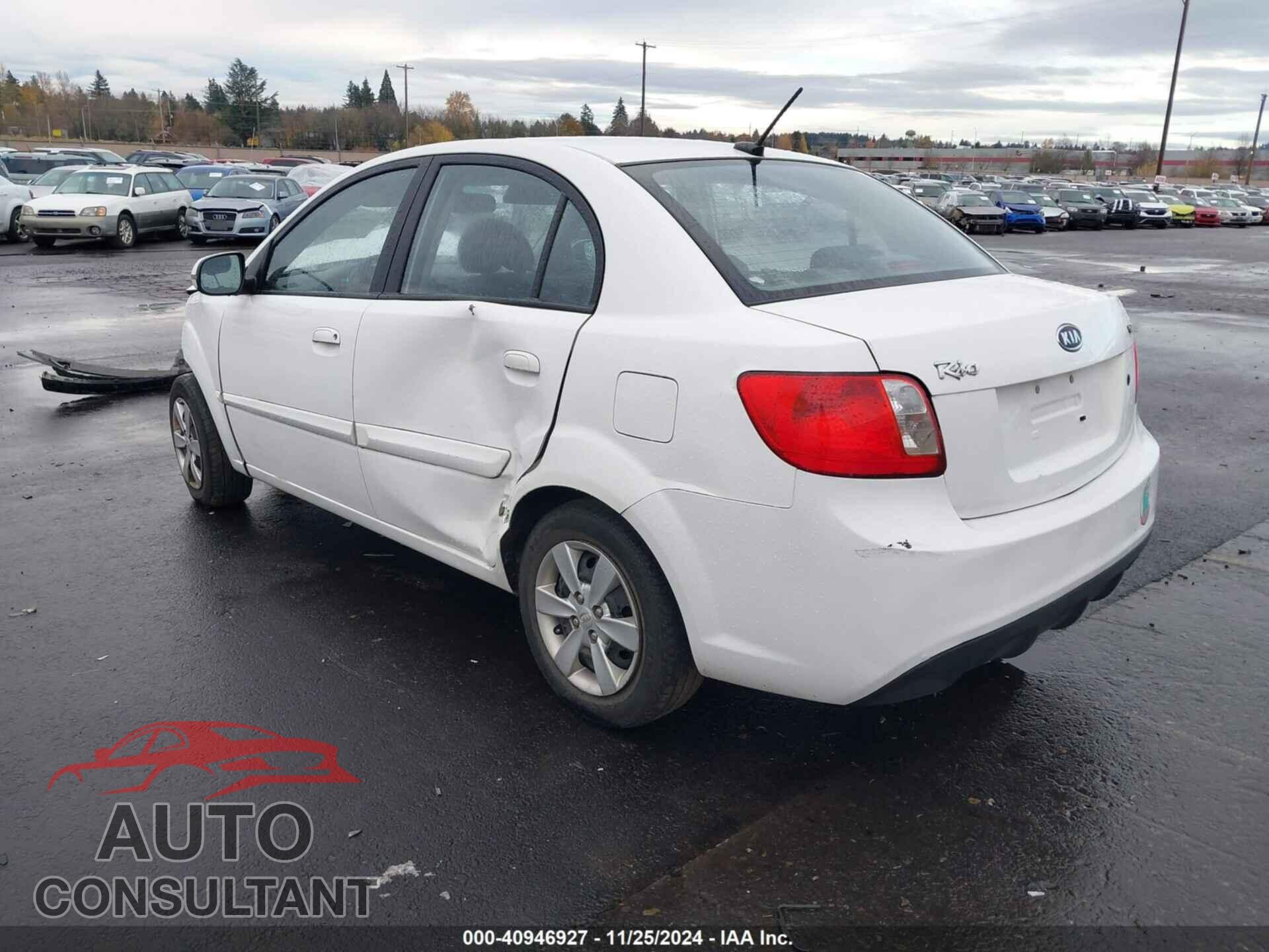 KIA RIO 2010 - KNADH4A35A6675722