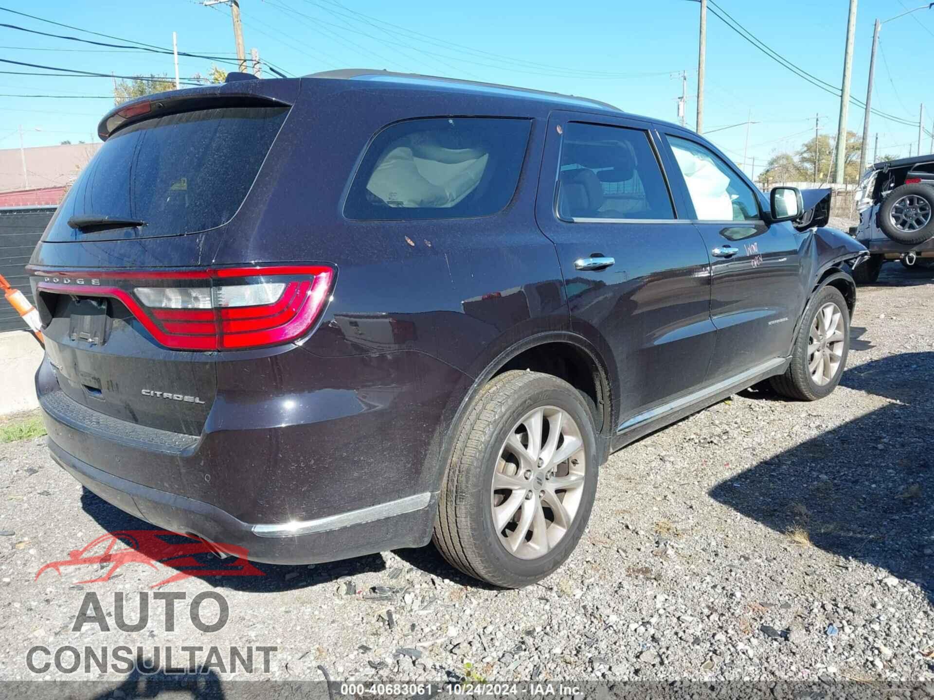 DODGE DURANGO 2020 - 1C4RDJEG6LC281151