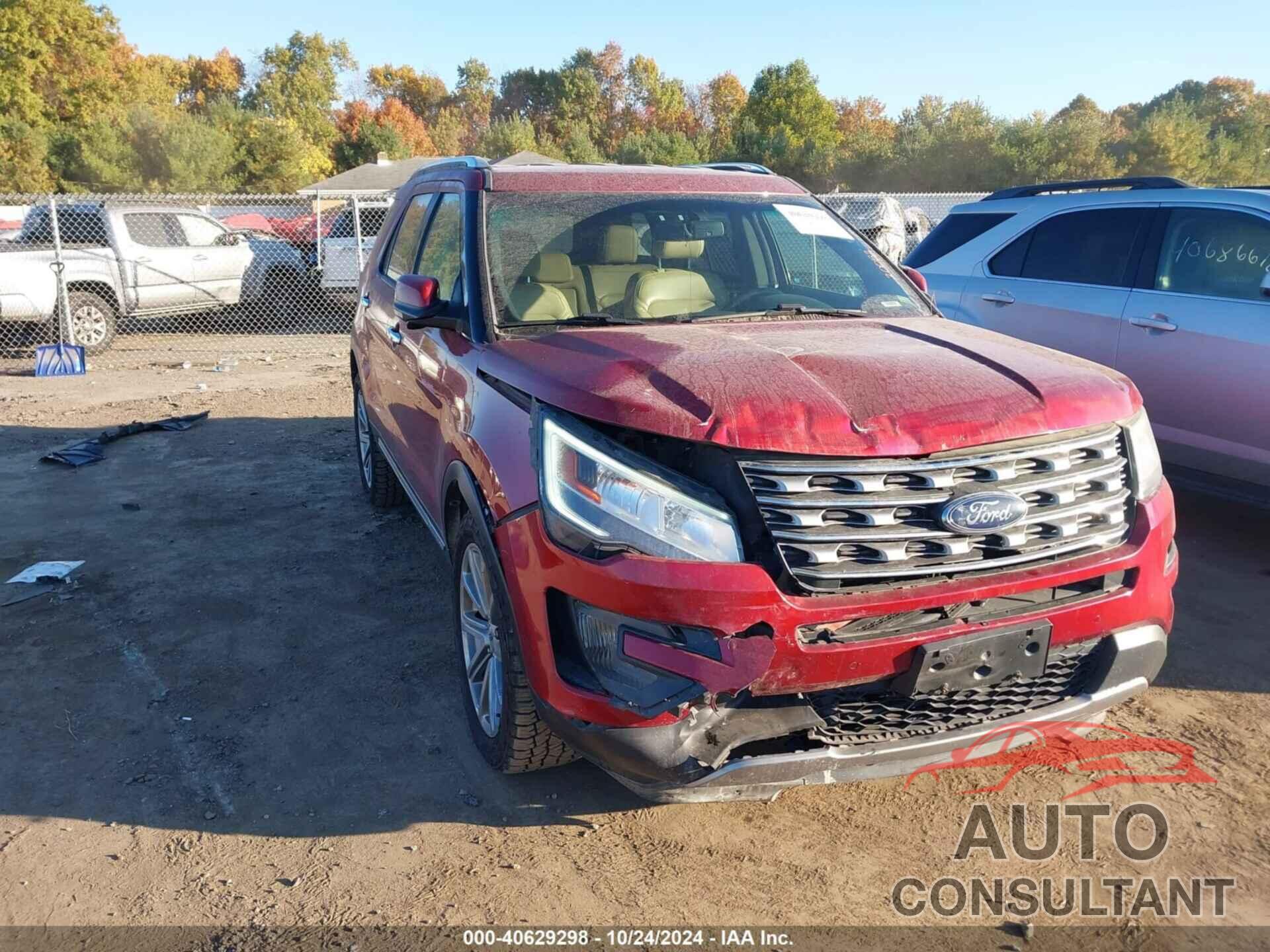 FORD EXPLORER 2017 - 1FM5K8F87HGB20047