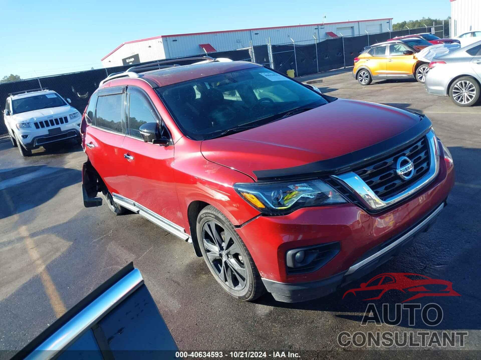 NISSAN PATHFINDER 2017 - 5N1DR2MM5HC661190