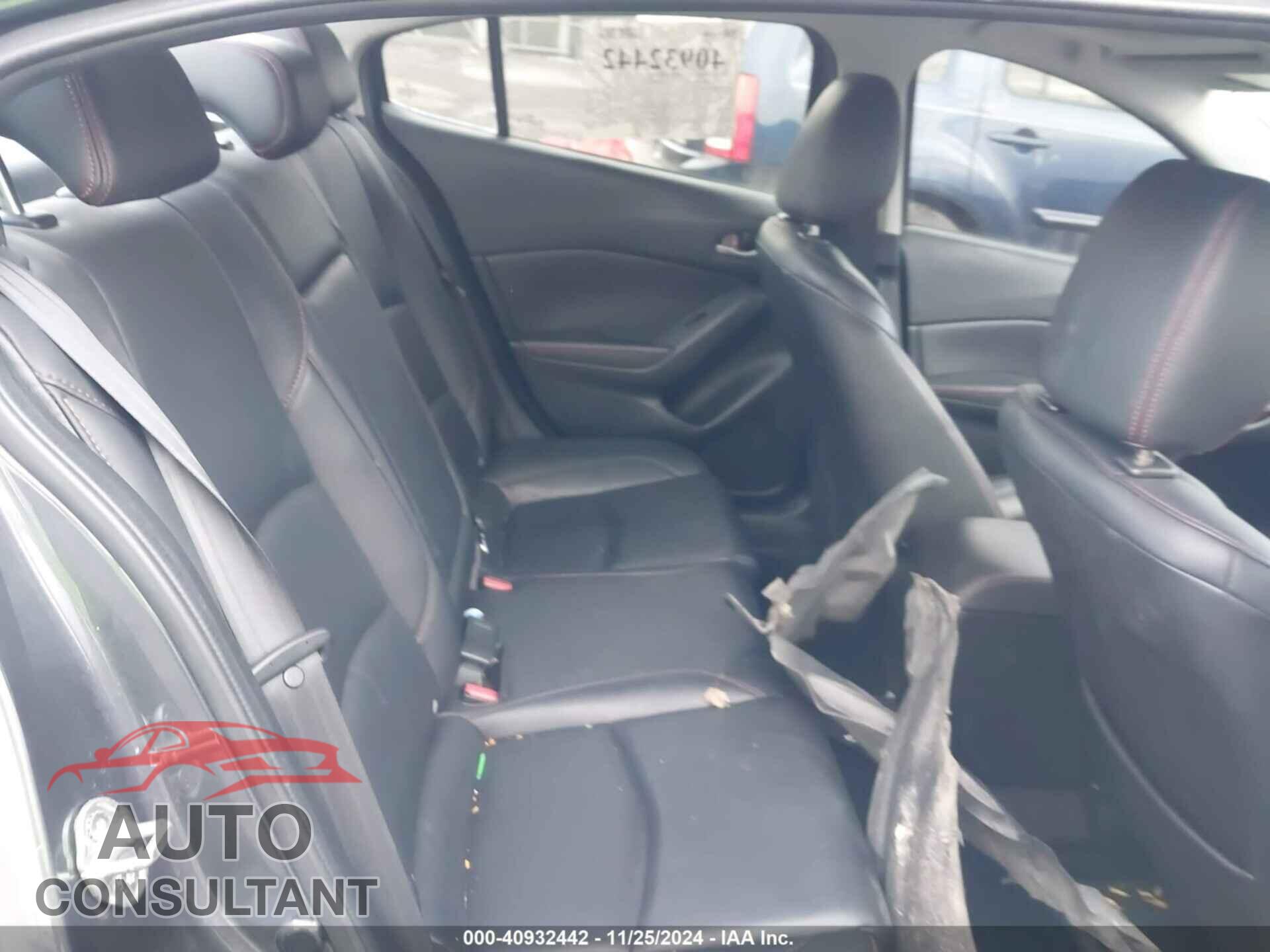 MAZDA MAZDA3 2016 - JM1BM1X78G1312769