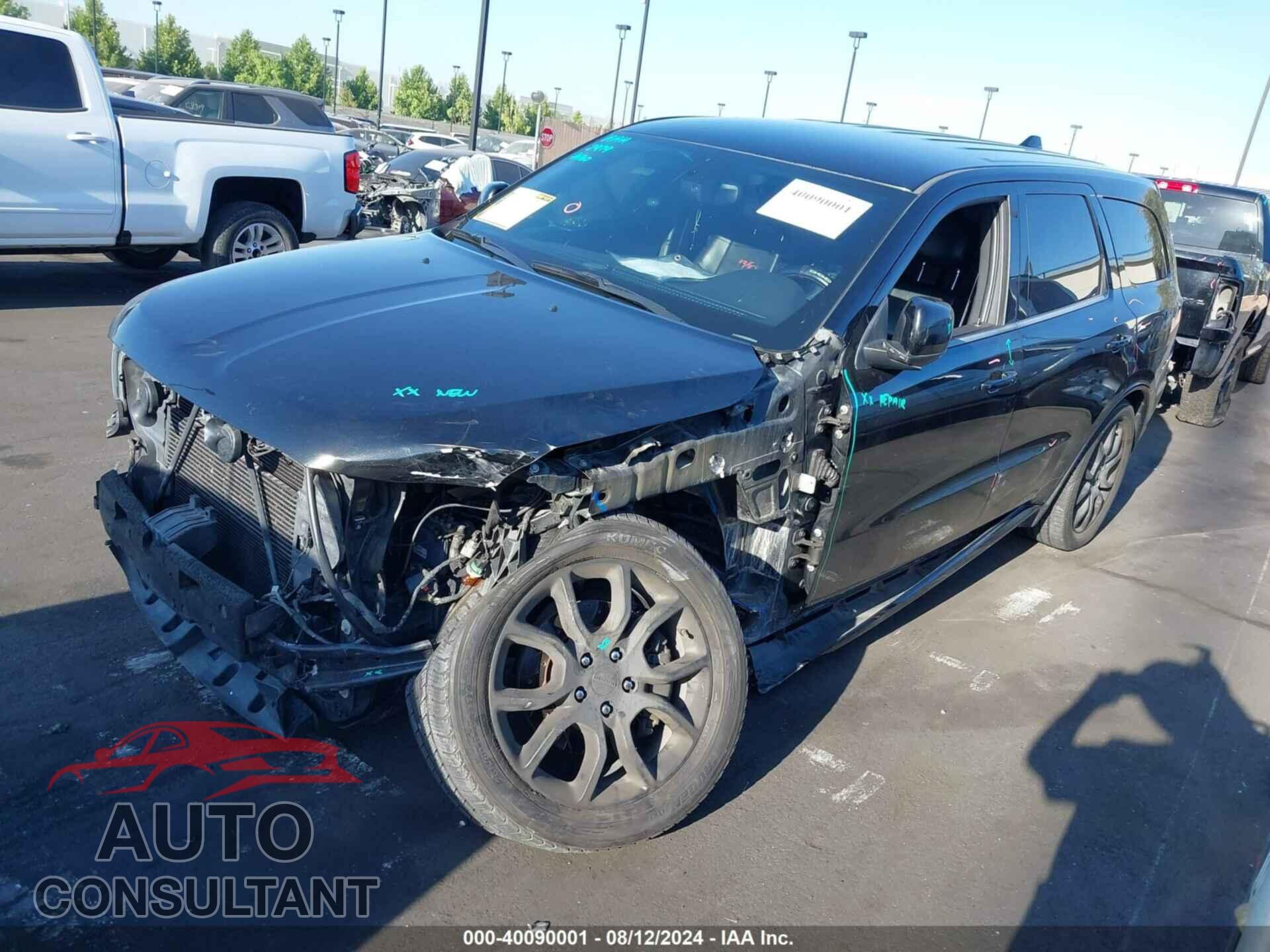 DODGE DURANGO 2017 - 1C4SDHCT9HC690486
