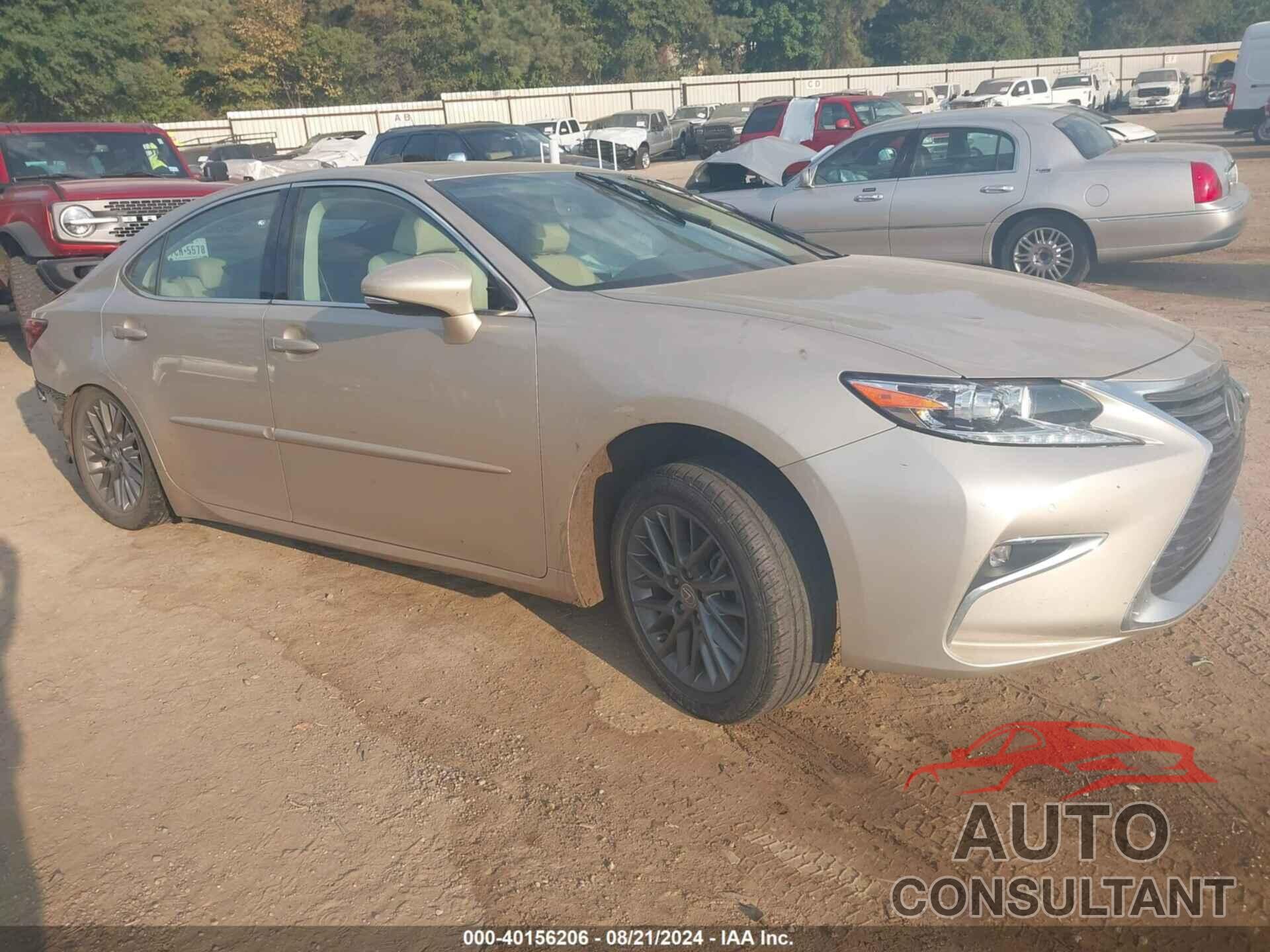 LEXUS ES 350 2018 - 58ABK1GG0JU086033