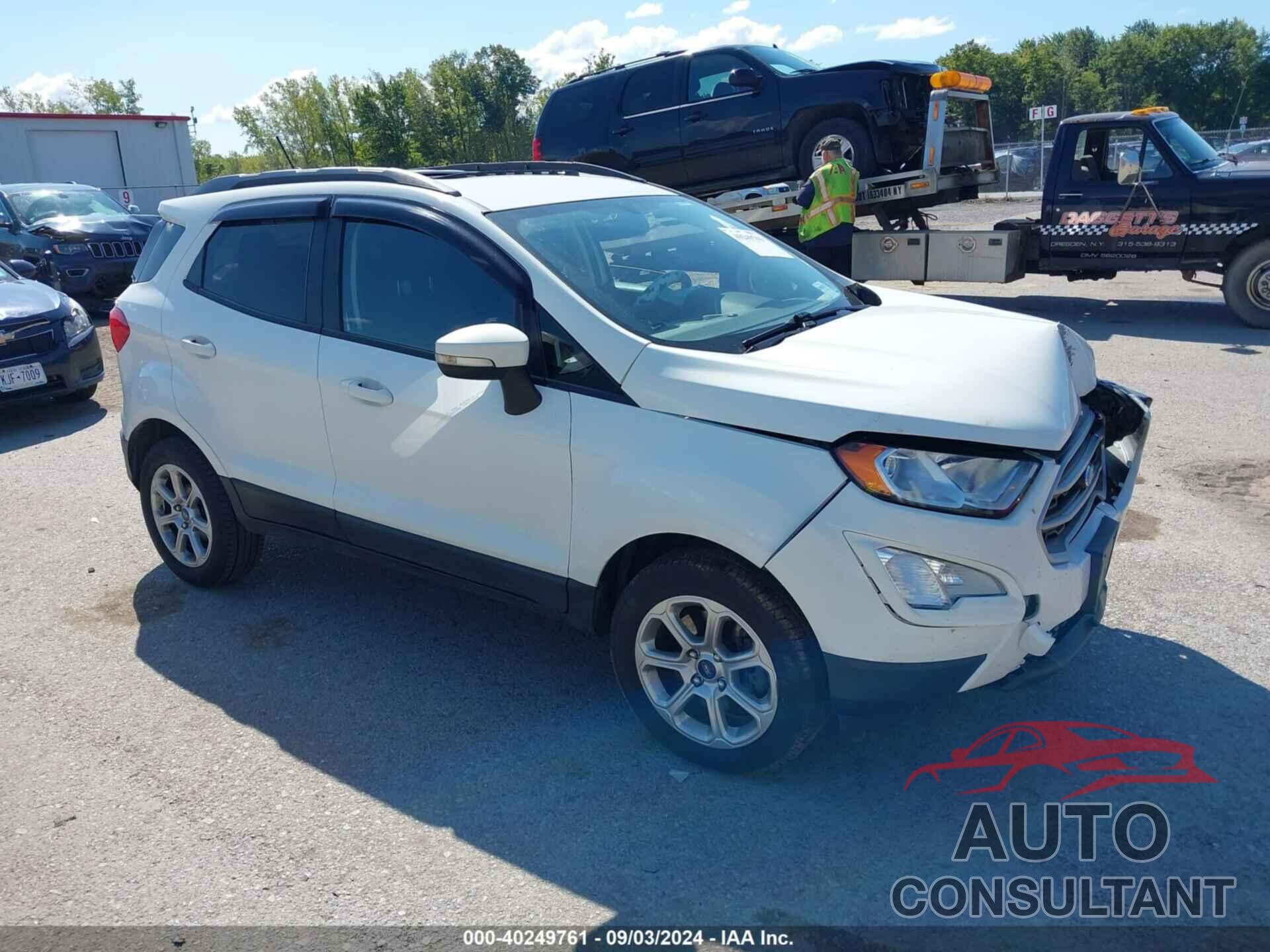 FORD ECOSPORT 2019 - MAJ3S2GE9KC260666