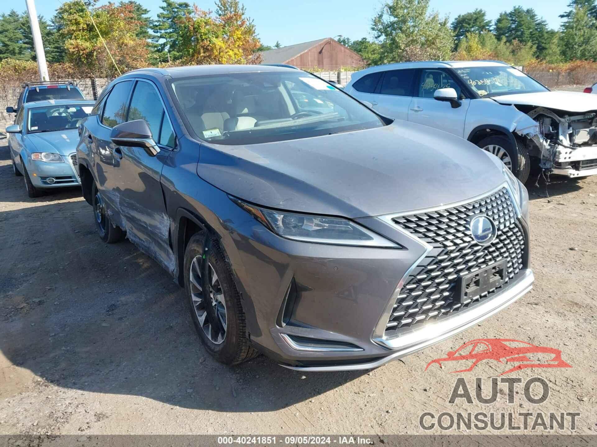 LEXUS RX 450H 2020 - 2T2HGMDA5LC047216