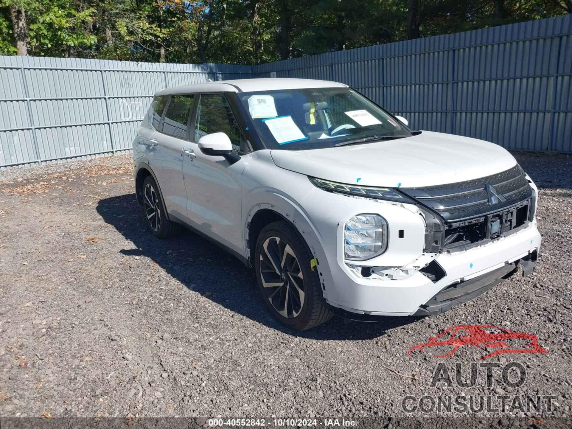 MITSUBISHI OUTLANDER 2022 - JA4J4TA89NZ002292