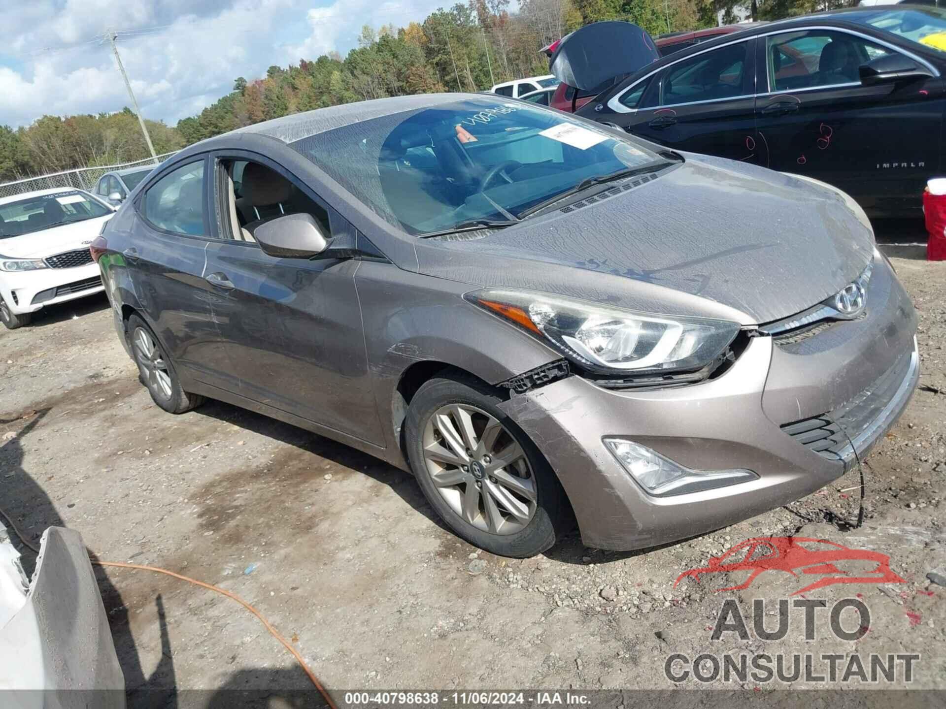 HYUNDAI ELANTRA 2016 - 5NPDH4AEXGH724240