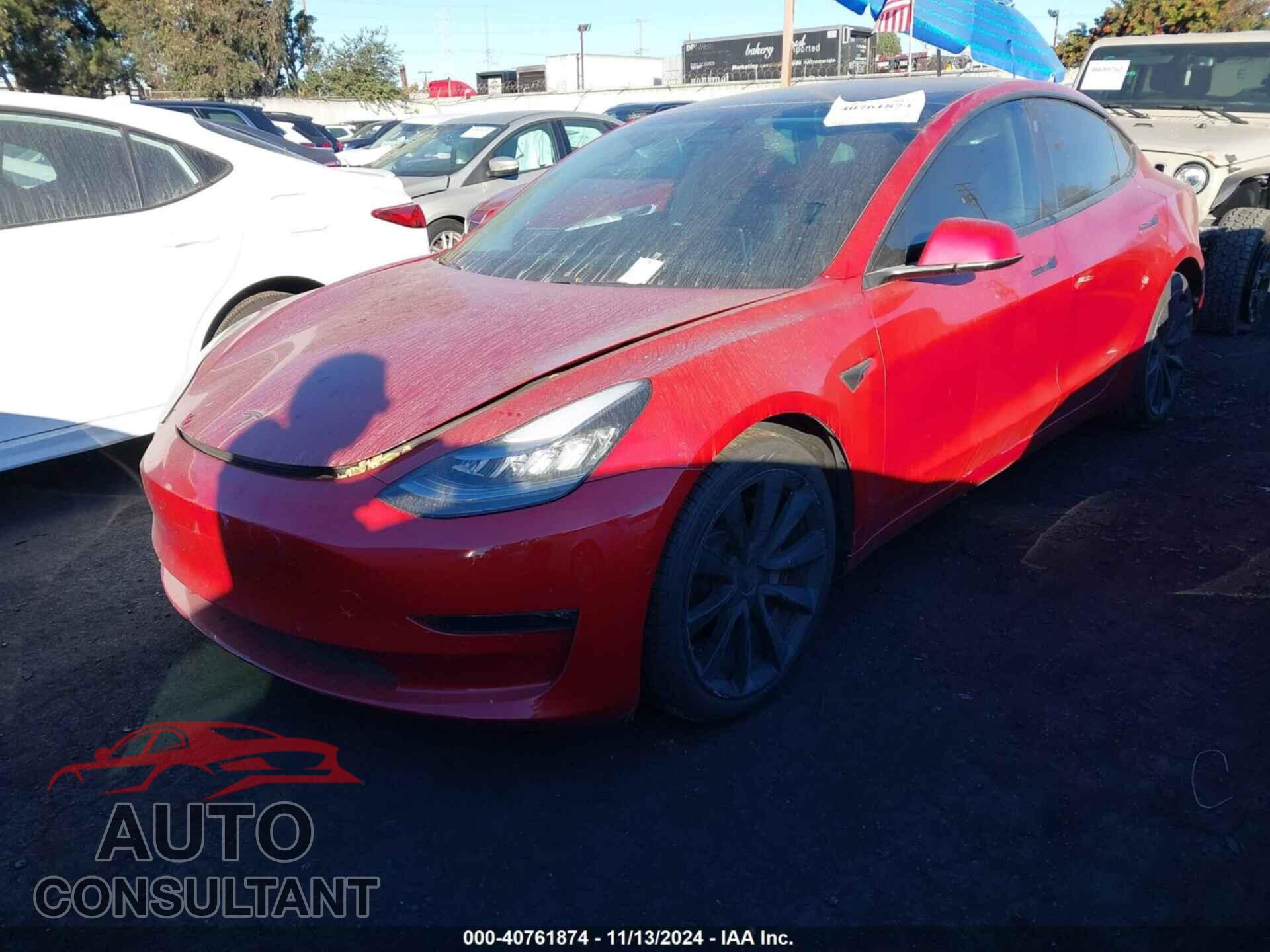 TESLA MODEL 3 2018 - 5YJ3E1EB7JF115910