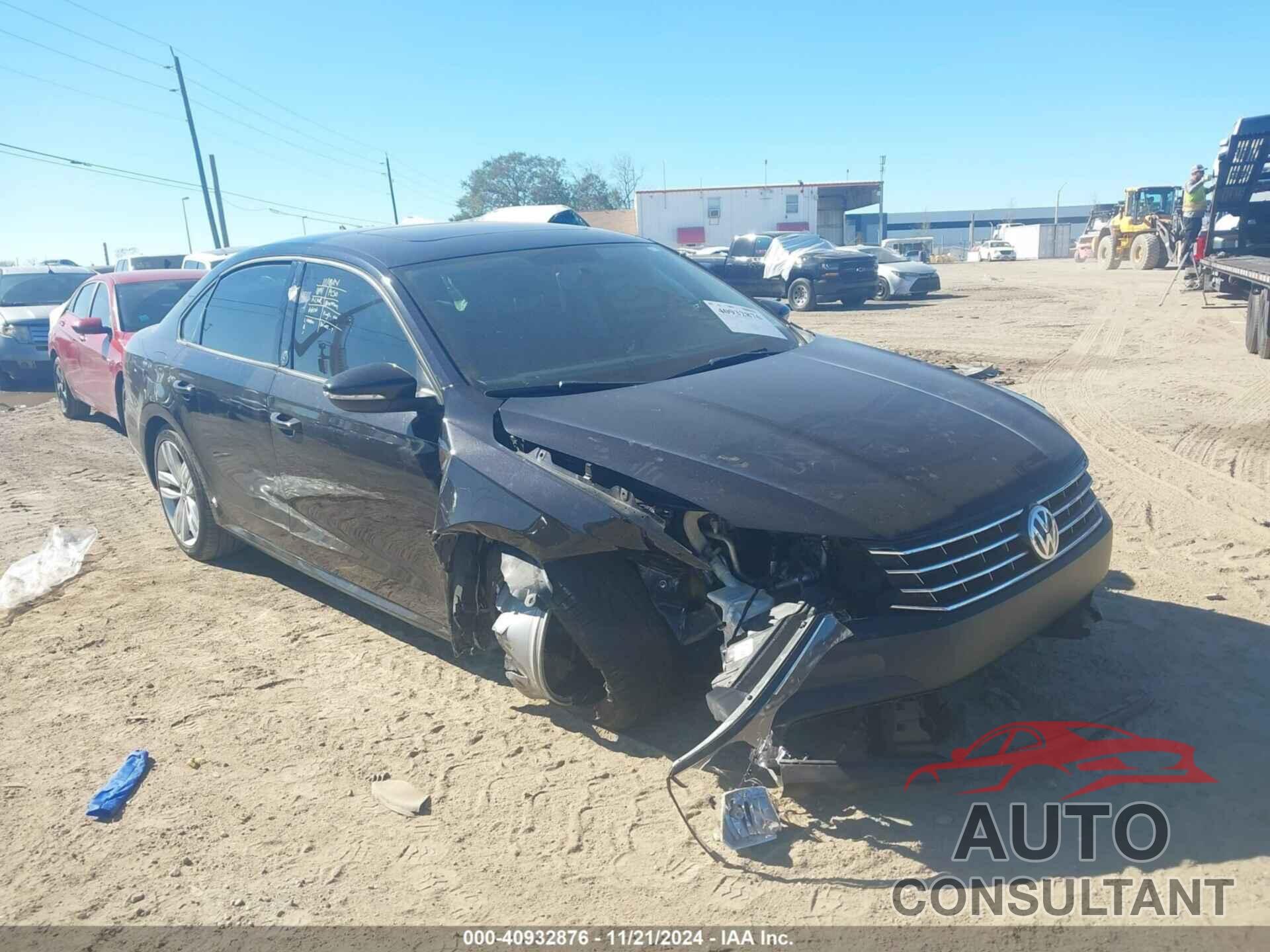 VOLKSWAGEN PASSAT 2019 - 1VWLA7A36KC006606