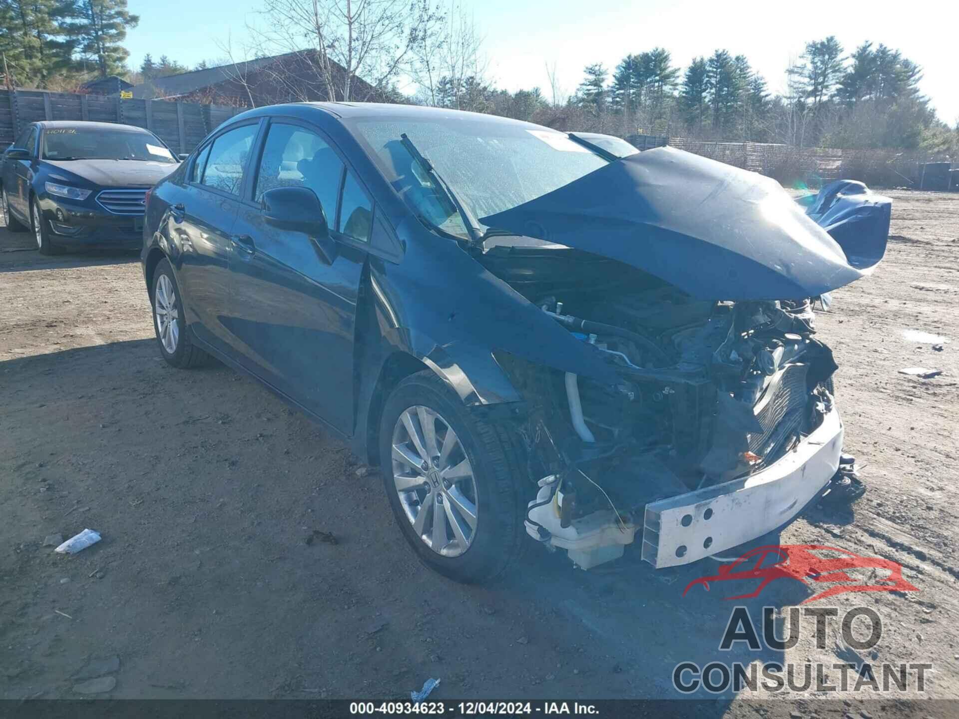 HONDA CIVIC 2012 - 19XFB2F94CE309424