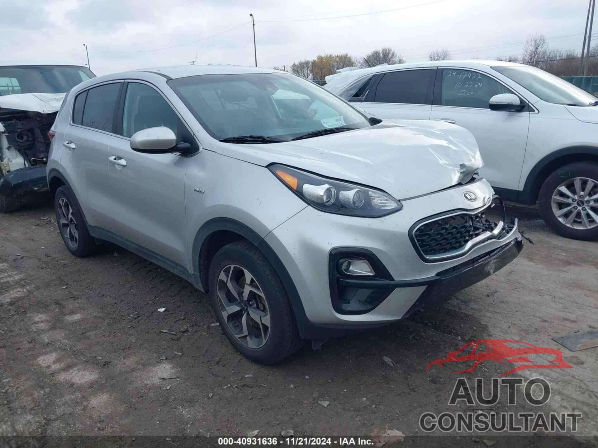 KIA SPORTAGE 2022 - KNDPMCAC0N7015996