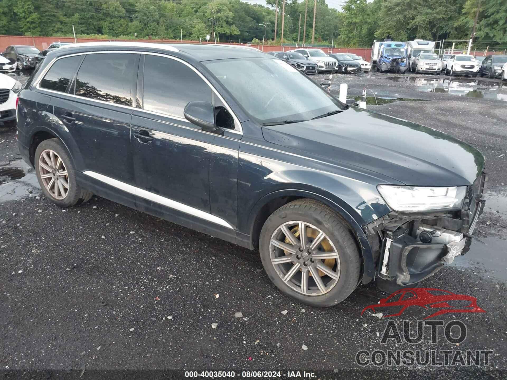 AUDI Q7 2017 - WA1LAAF79HD019990