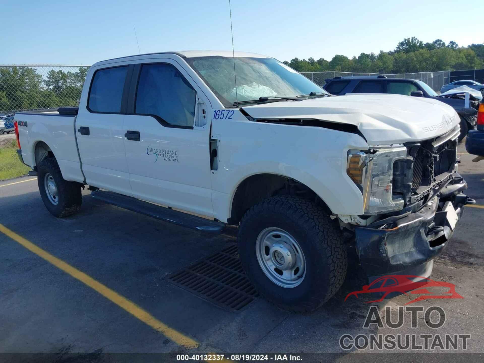 FORD F-250 2018 - 1FT7W2B63JEB91668