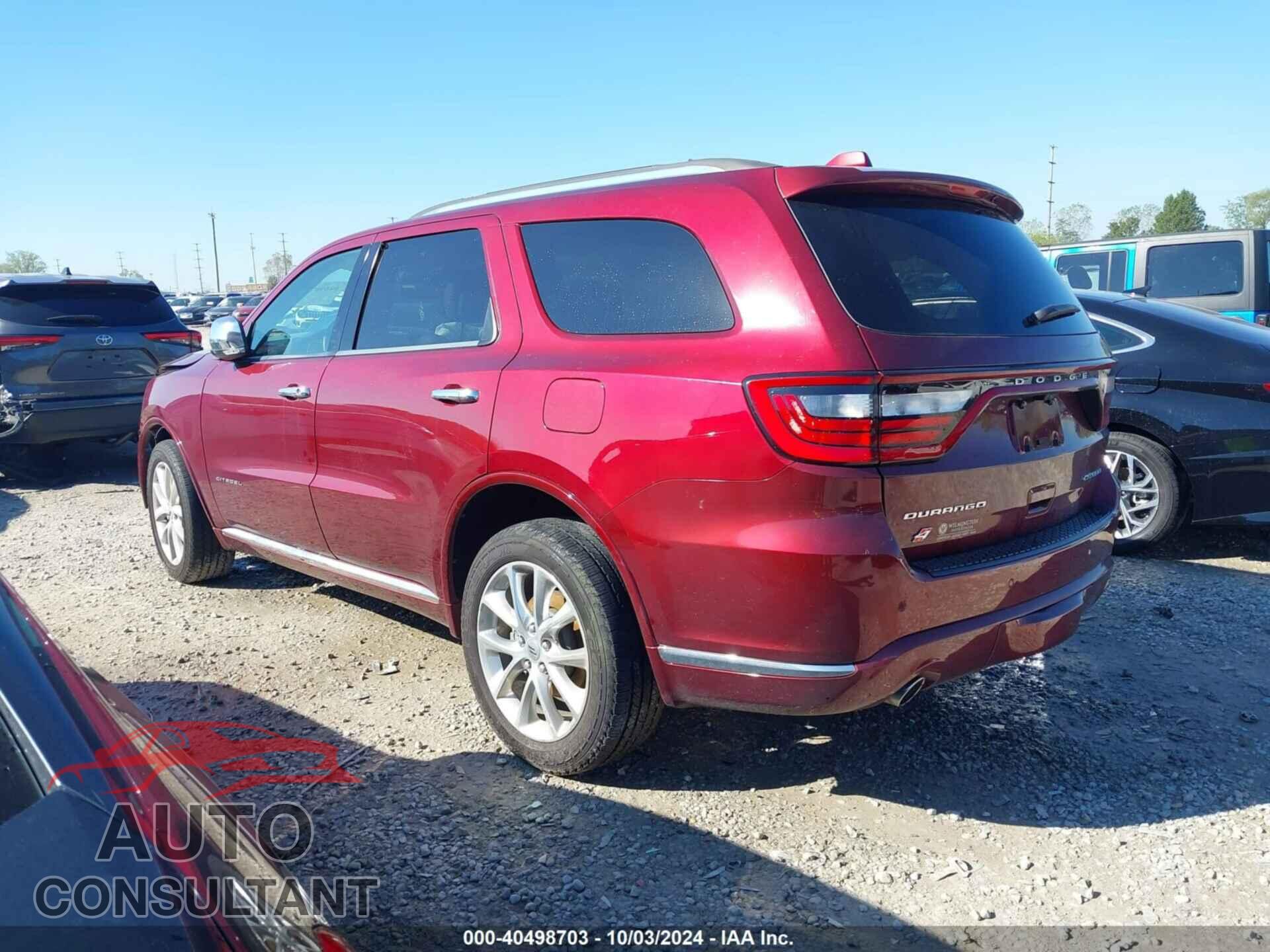 DODGE DURANGO 2019 - 1C4RDJEG0KC711335