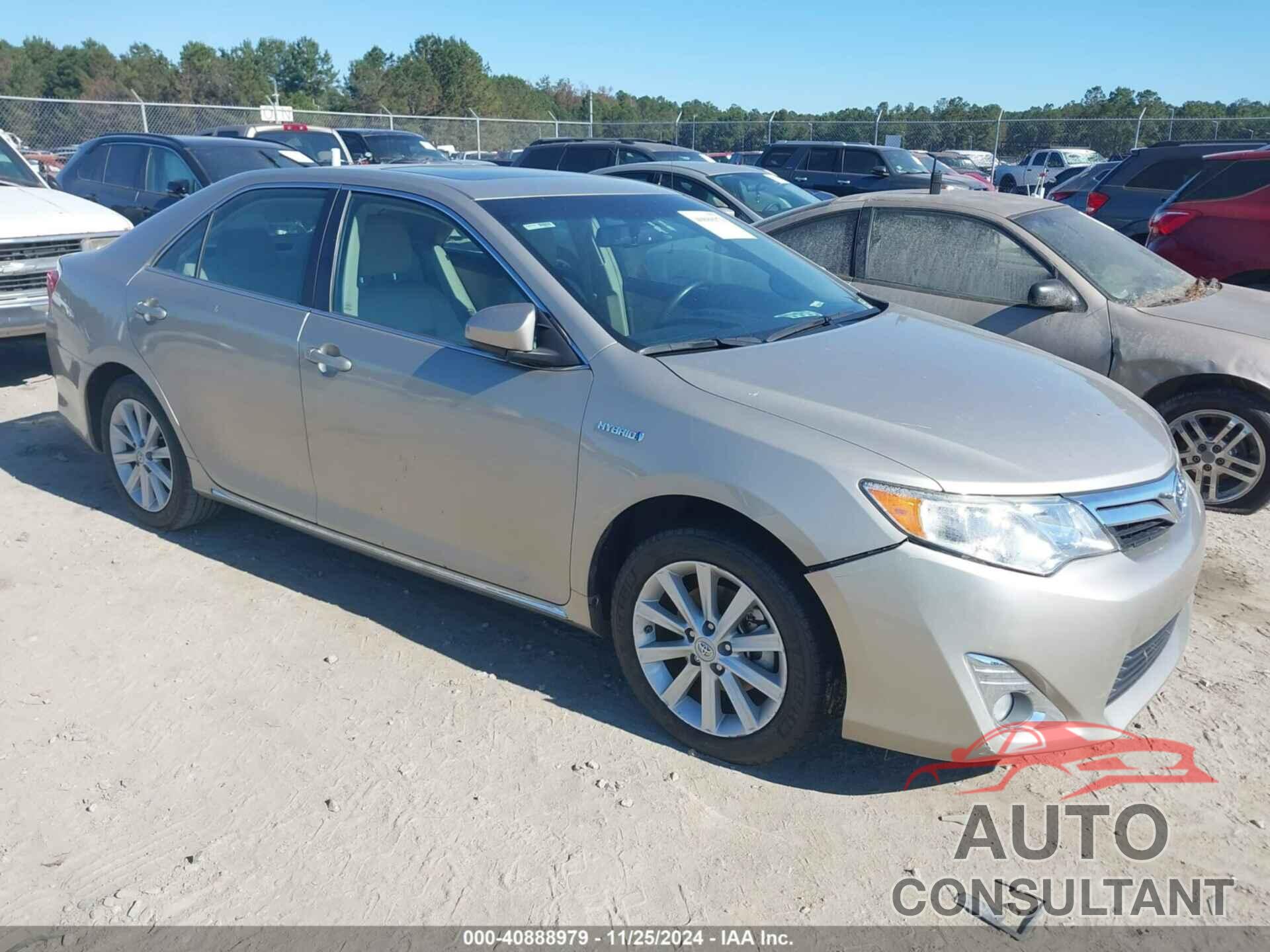 TOYOTA CAMRY HYBRID 2013 - 4T1BD1FKXDU067162