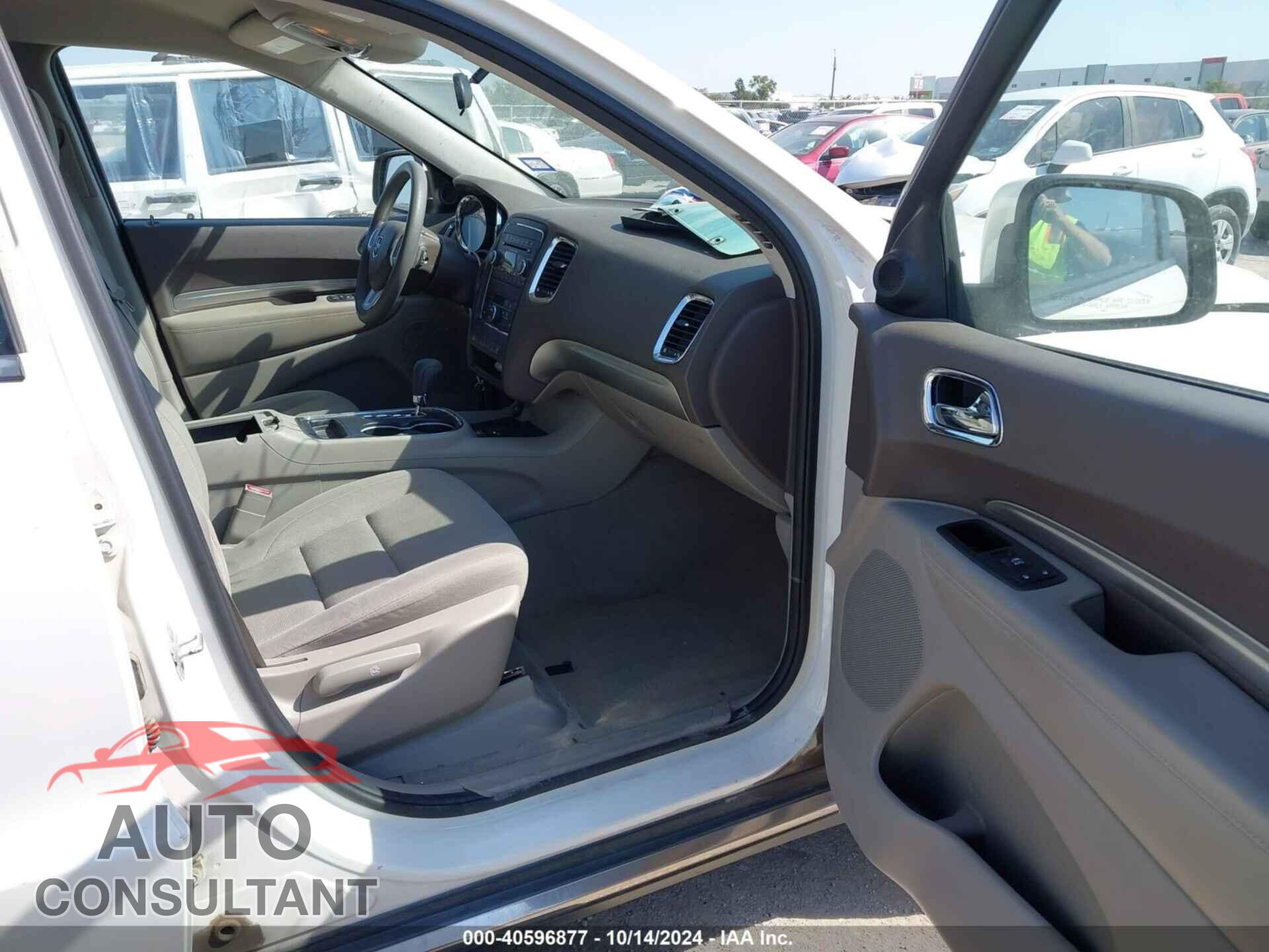 DODGE DURANGO 2012 - 1C4RDHAG7CC210670