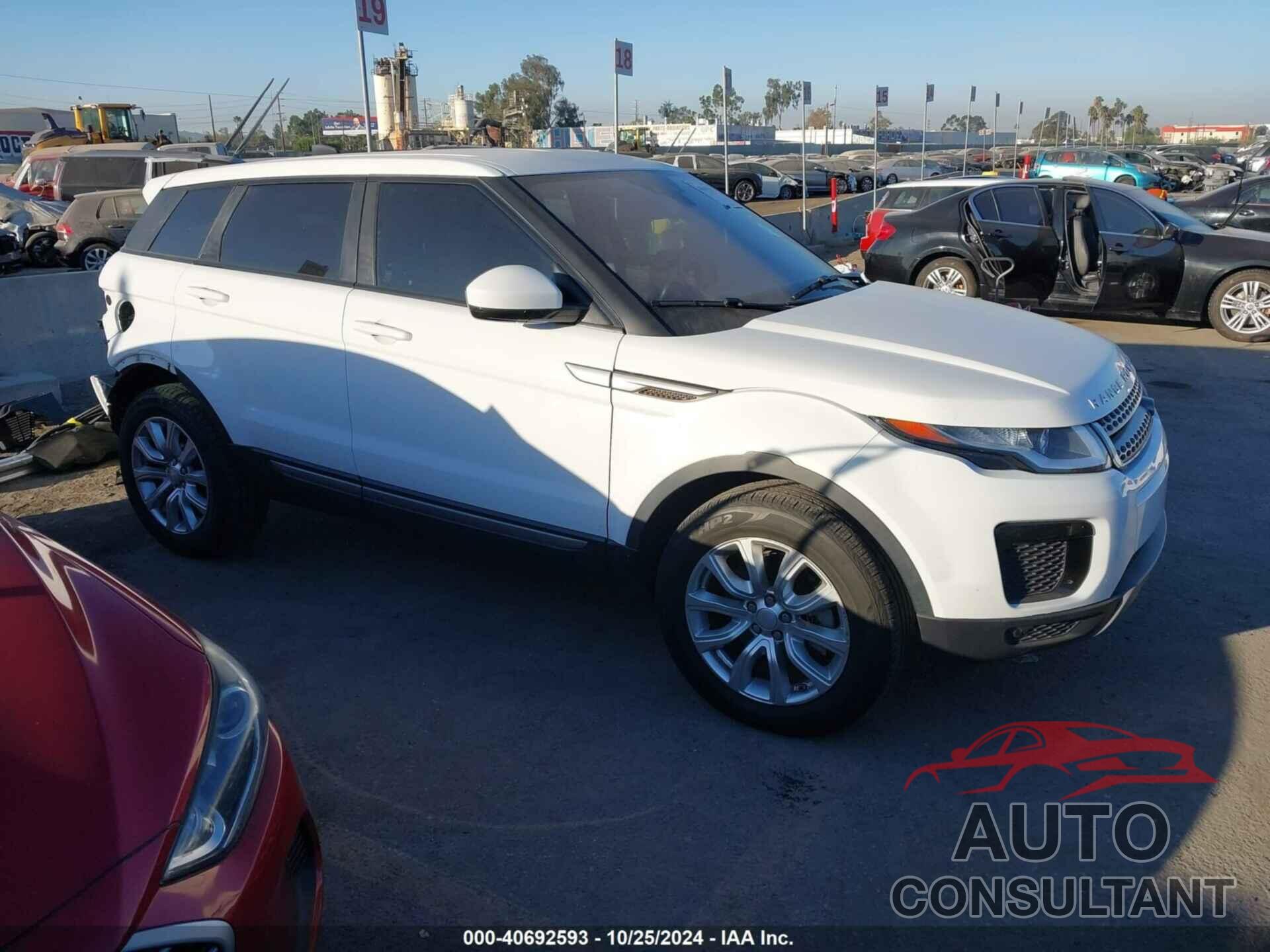 LAND ROVER RANGE ROVER EVOQUE 2019 - SALVP2RX4KH329262