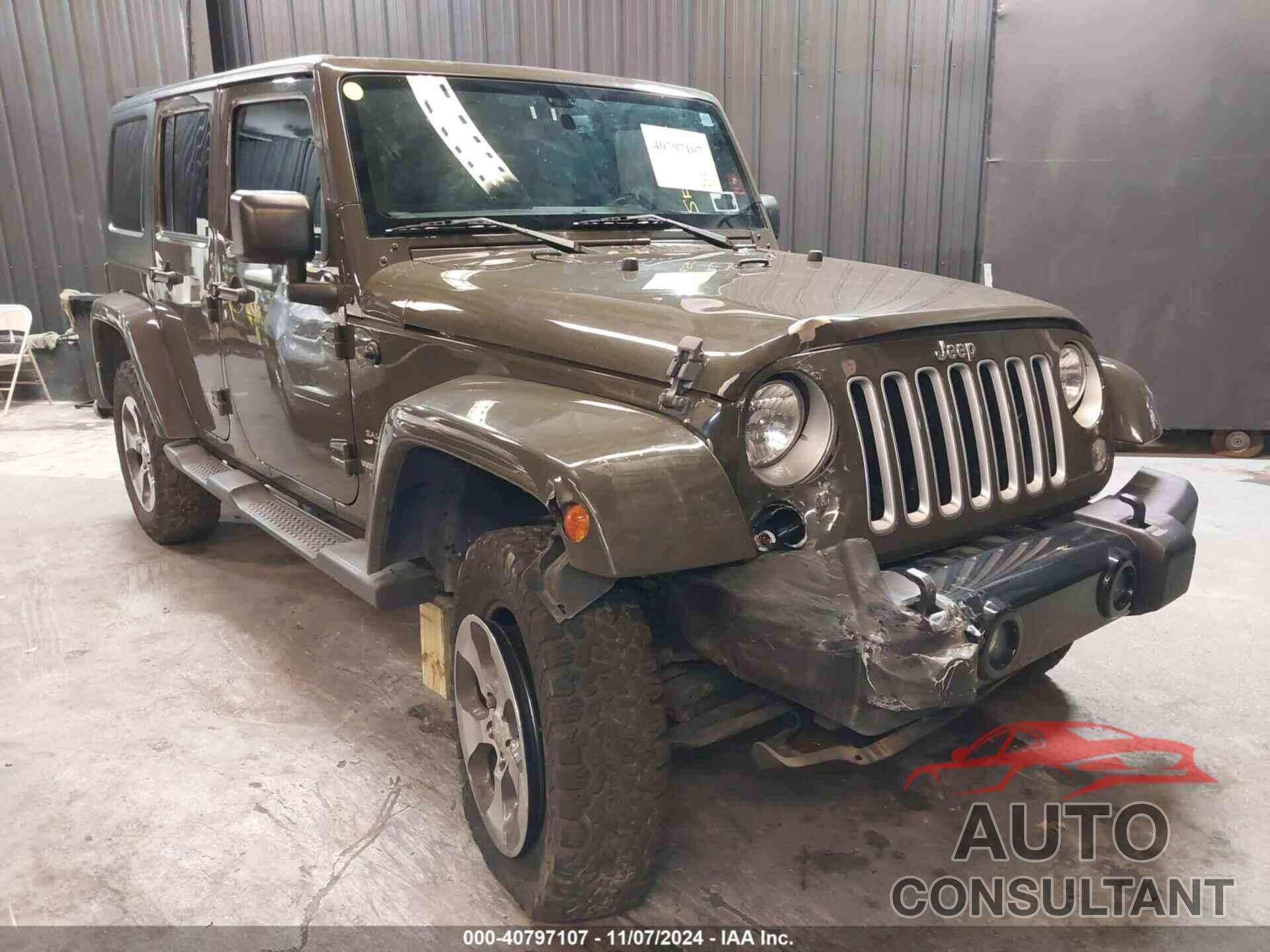 JEEP WRANGLER UNLIMITED 2016 - 1C4BJWEG2GL162090