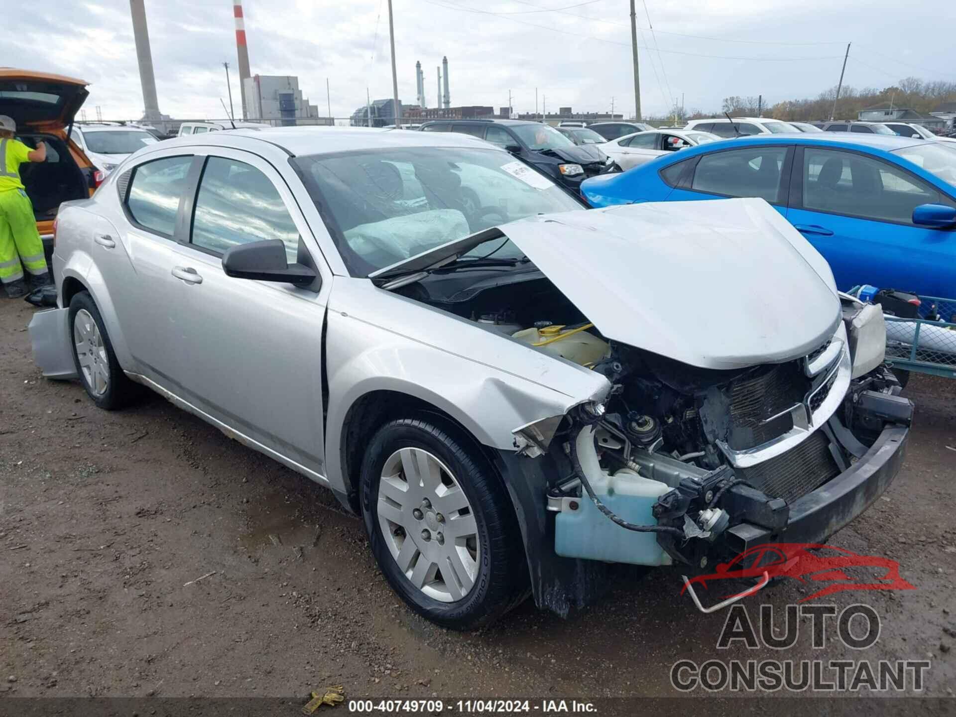 DODGE AVENGER 2011 - 1B3BD4FB8BN546887