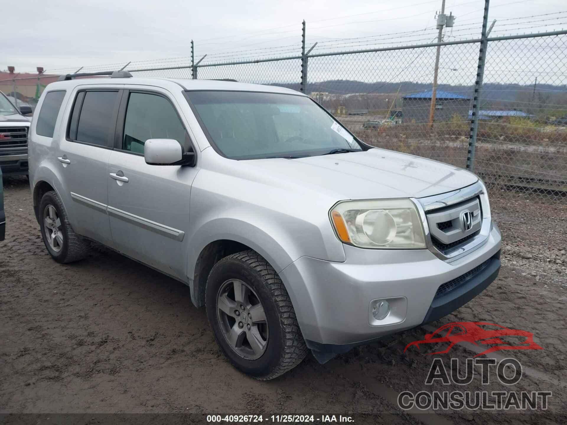 HONDA PILOT 2009 - 5FNYF38419B009458