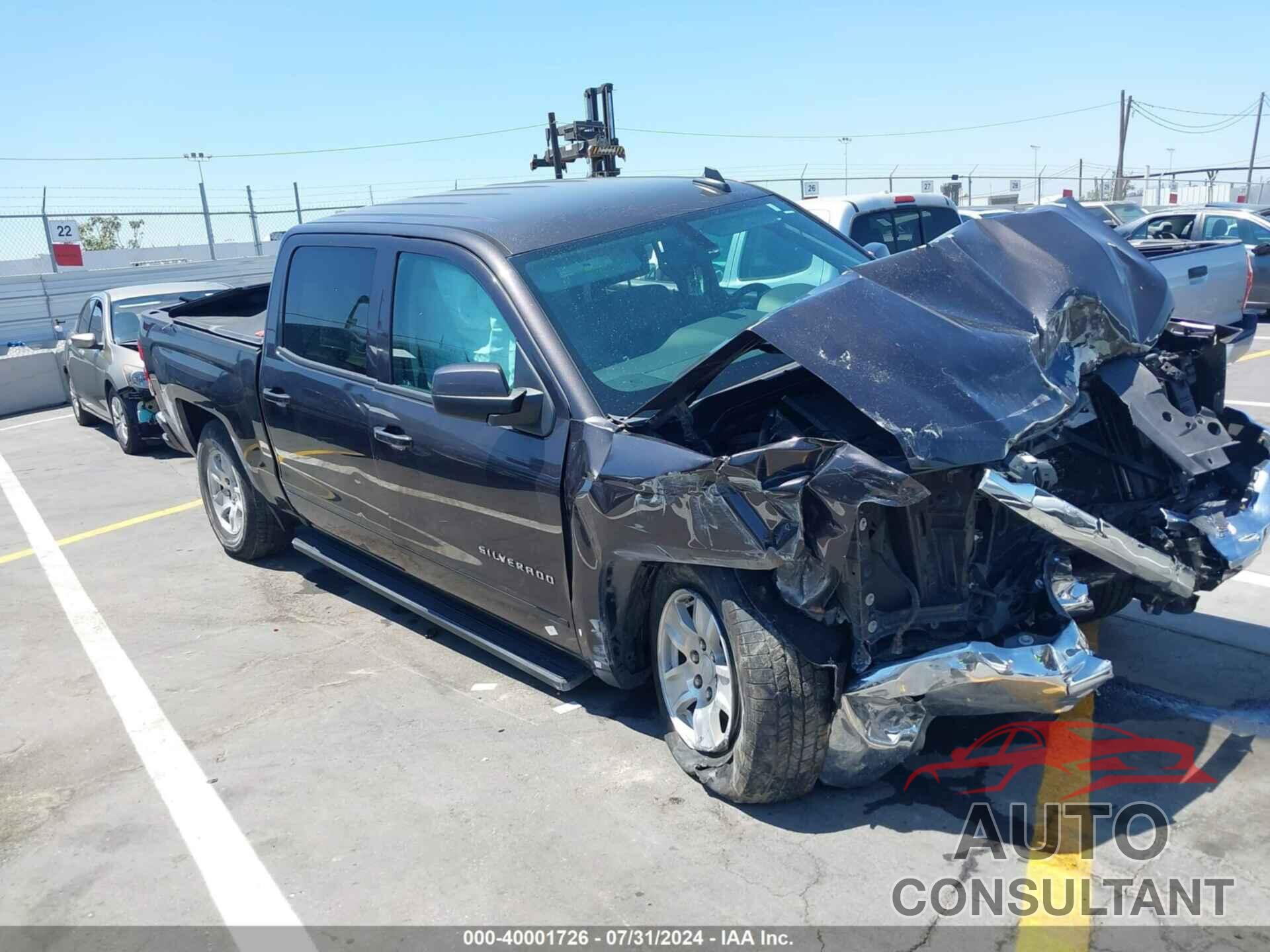 CHEVROLET SILVERADO 1500 2016 - 3GCPCREC5GG264141
