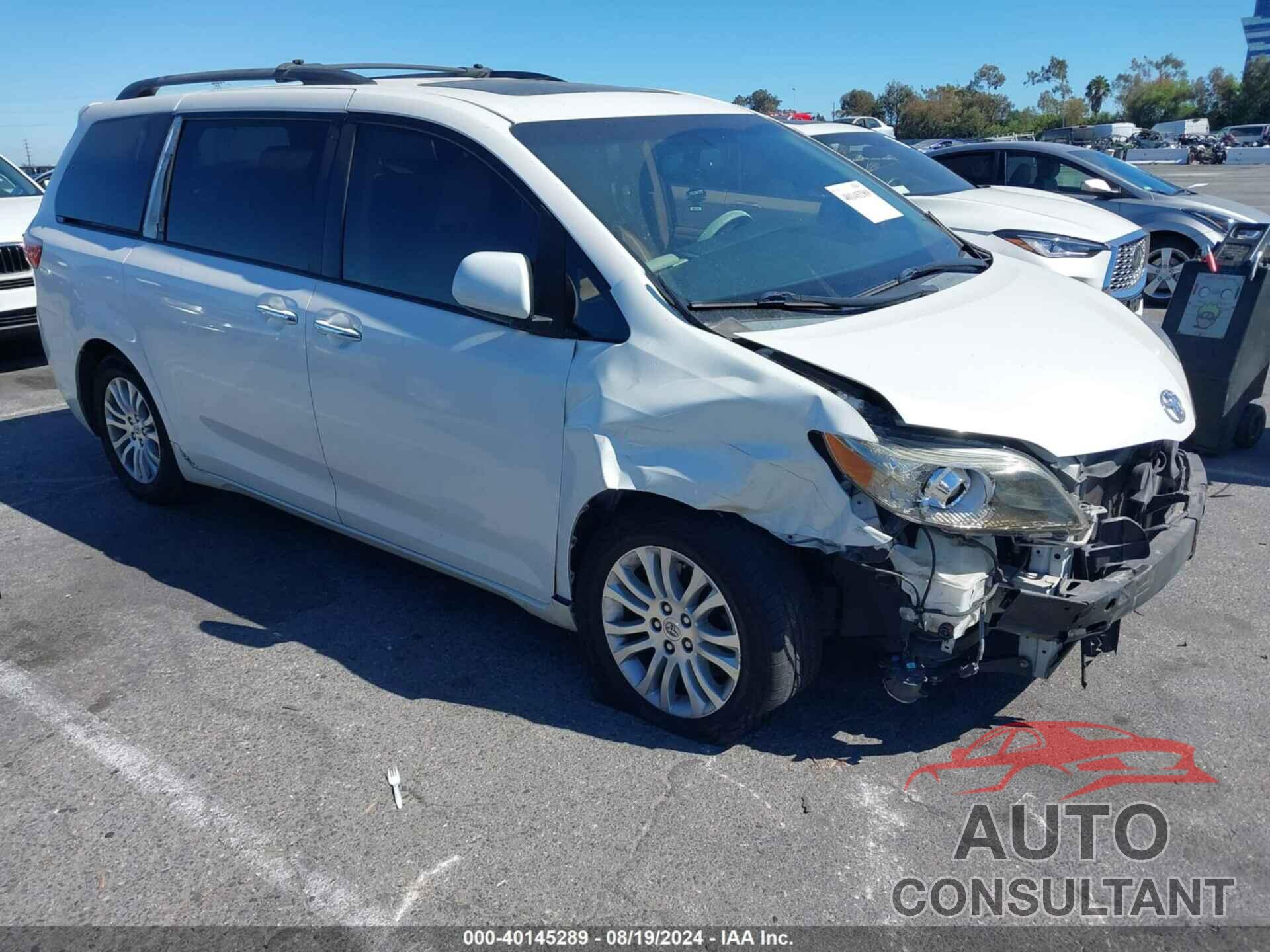 TOYOTA SIENNA 2015 - 5TDYK3DC0FS533832