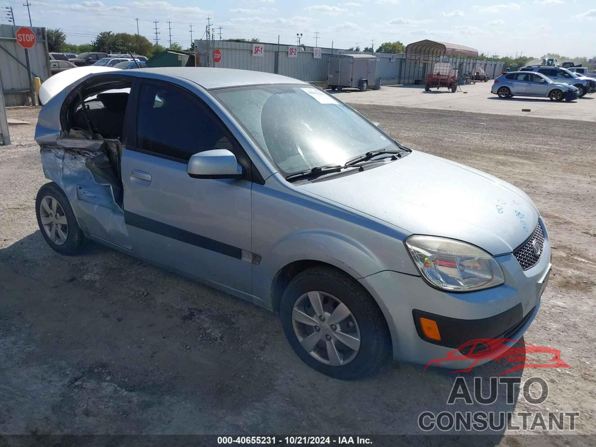 KIA RIO 2009 - KNADE223596453463