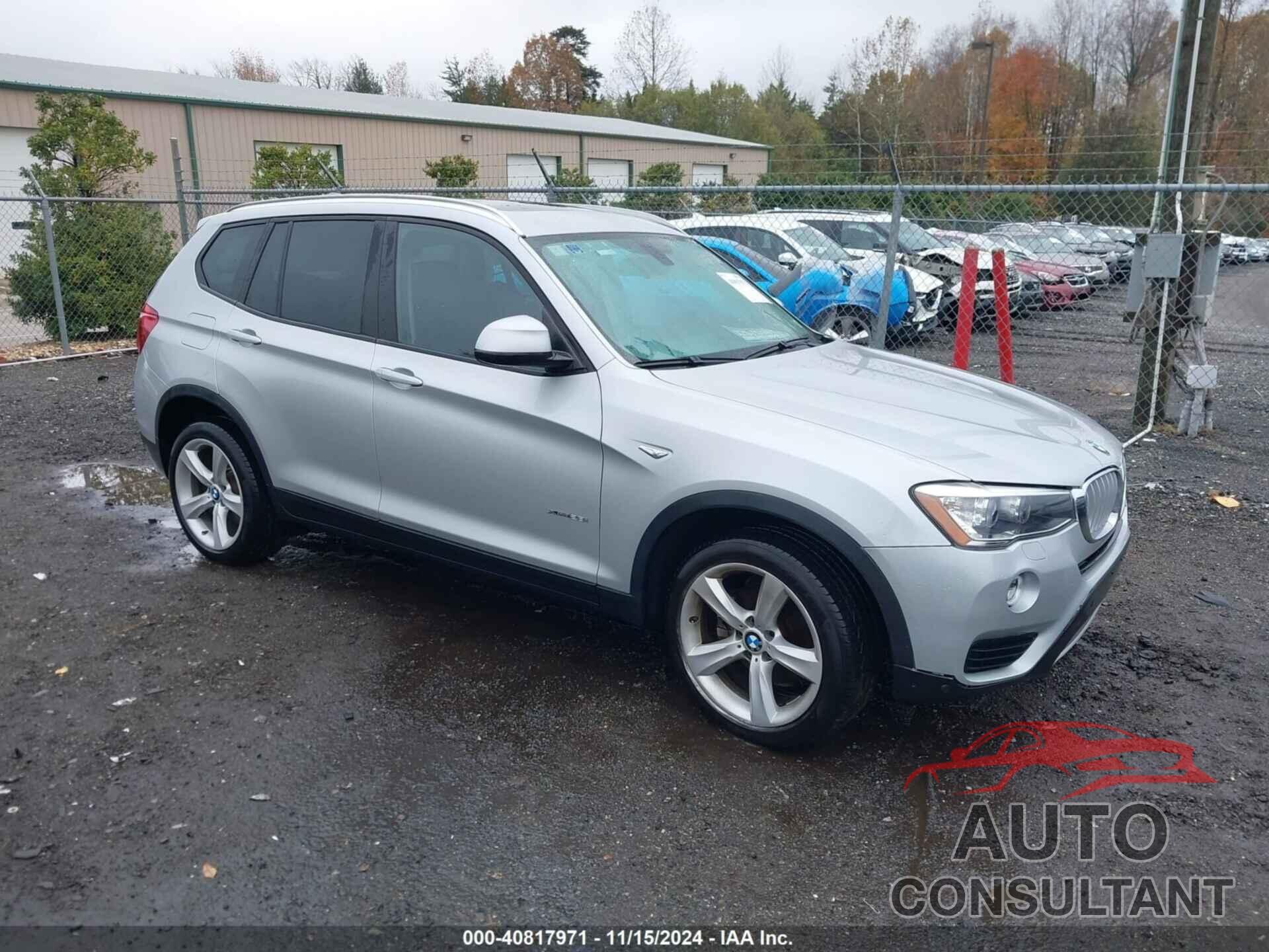 BMW X3 2017 - 5UXWX9C31H0W76497