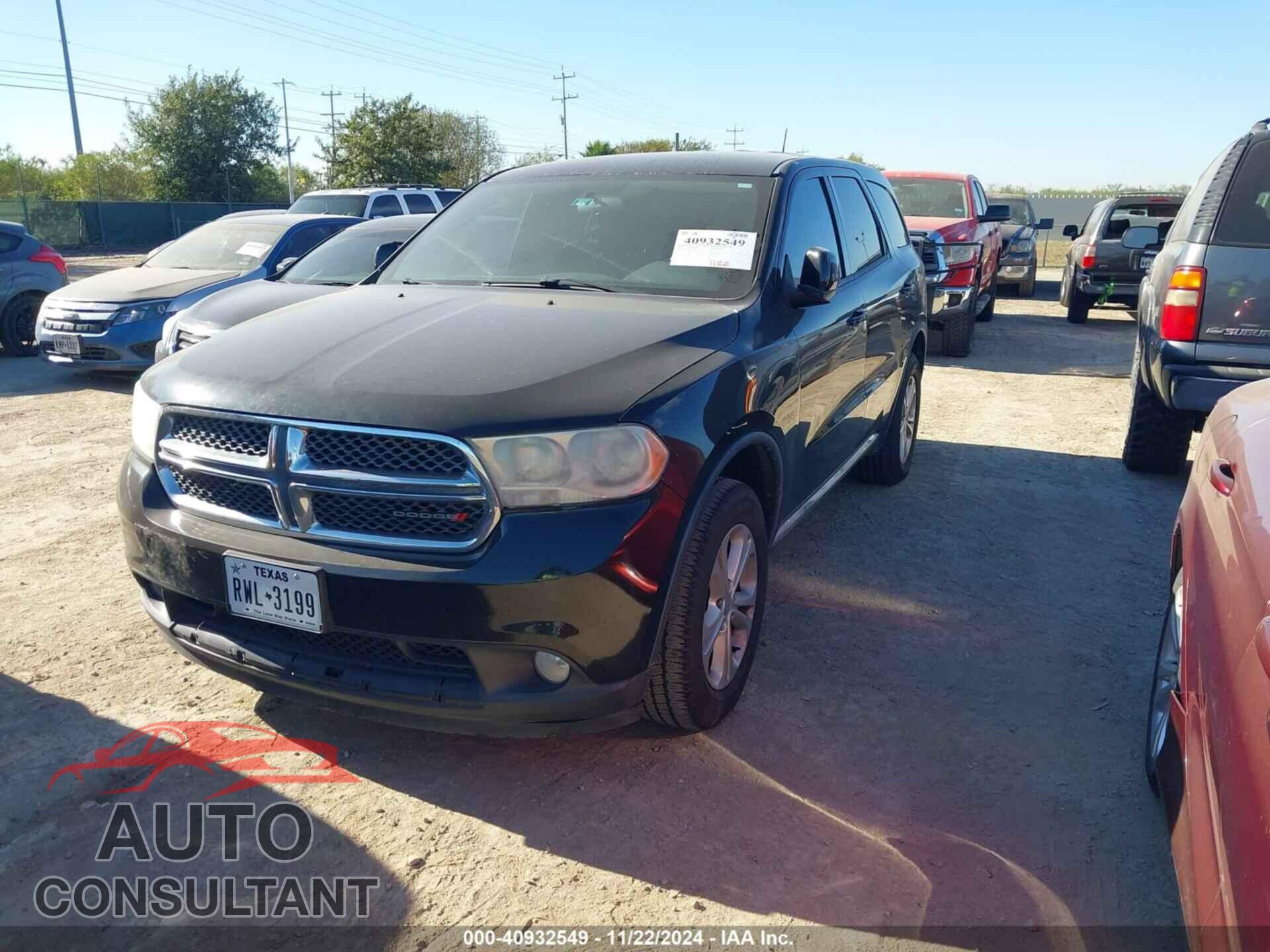 DODGE DURANGO 2013 - 1C4RDHAG0DC681917