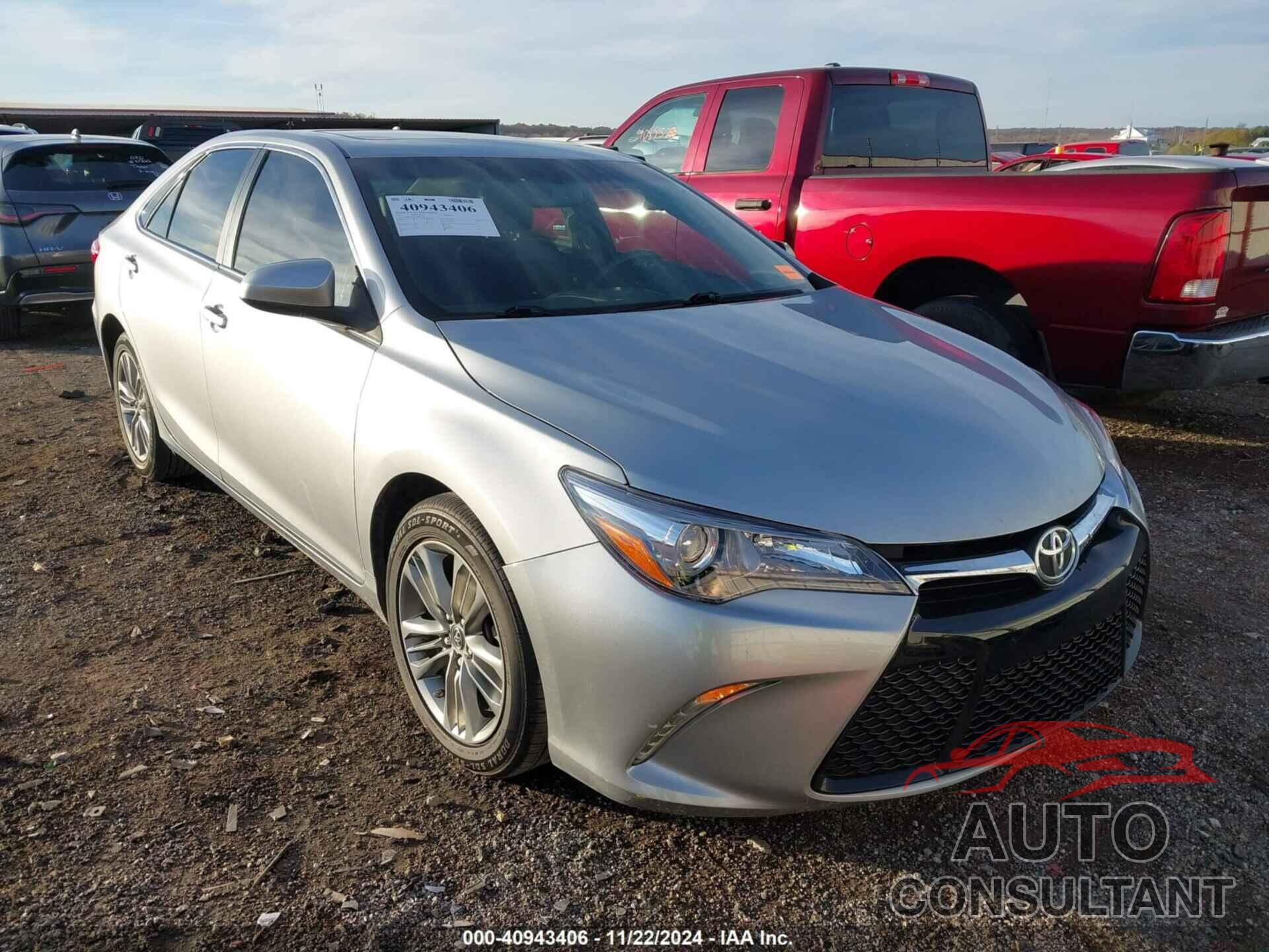 TOYOTA CAMRY 2017 - 4T1BF1FK1HU431386