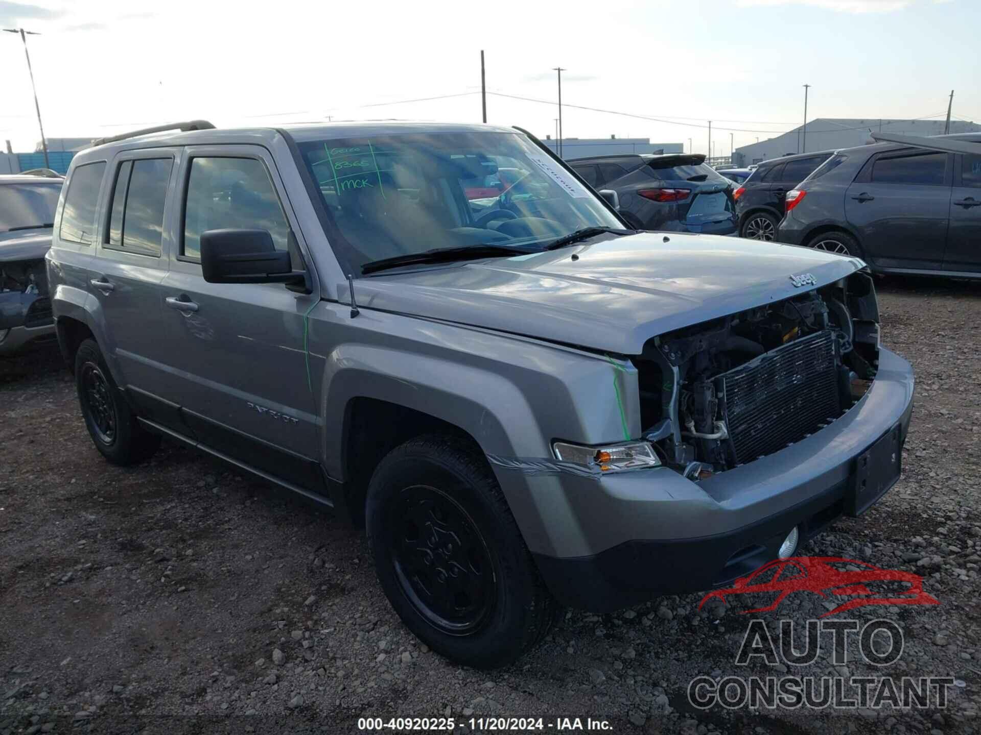 JEEP PATRIOT 2016 - 1C4NJPBA5GD734735