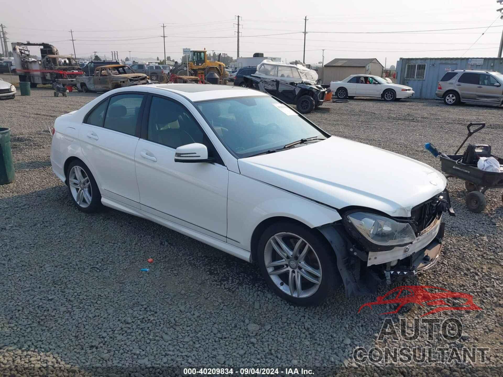 MERCEDES-BENZ C 300 2014 - WDDGF8AB9EA942504