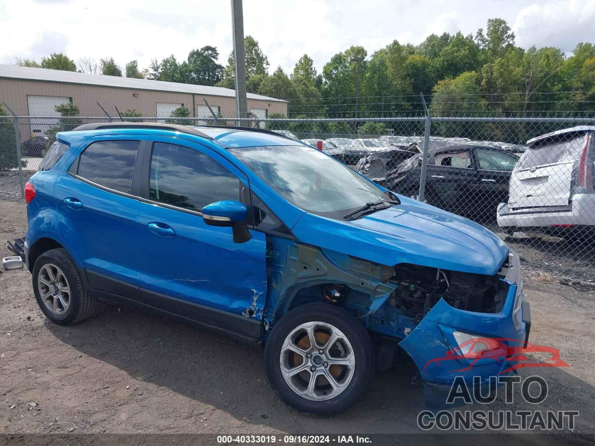 FORD ECOSPORT 2019 - MAJ6S3GL0KC276398