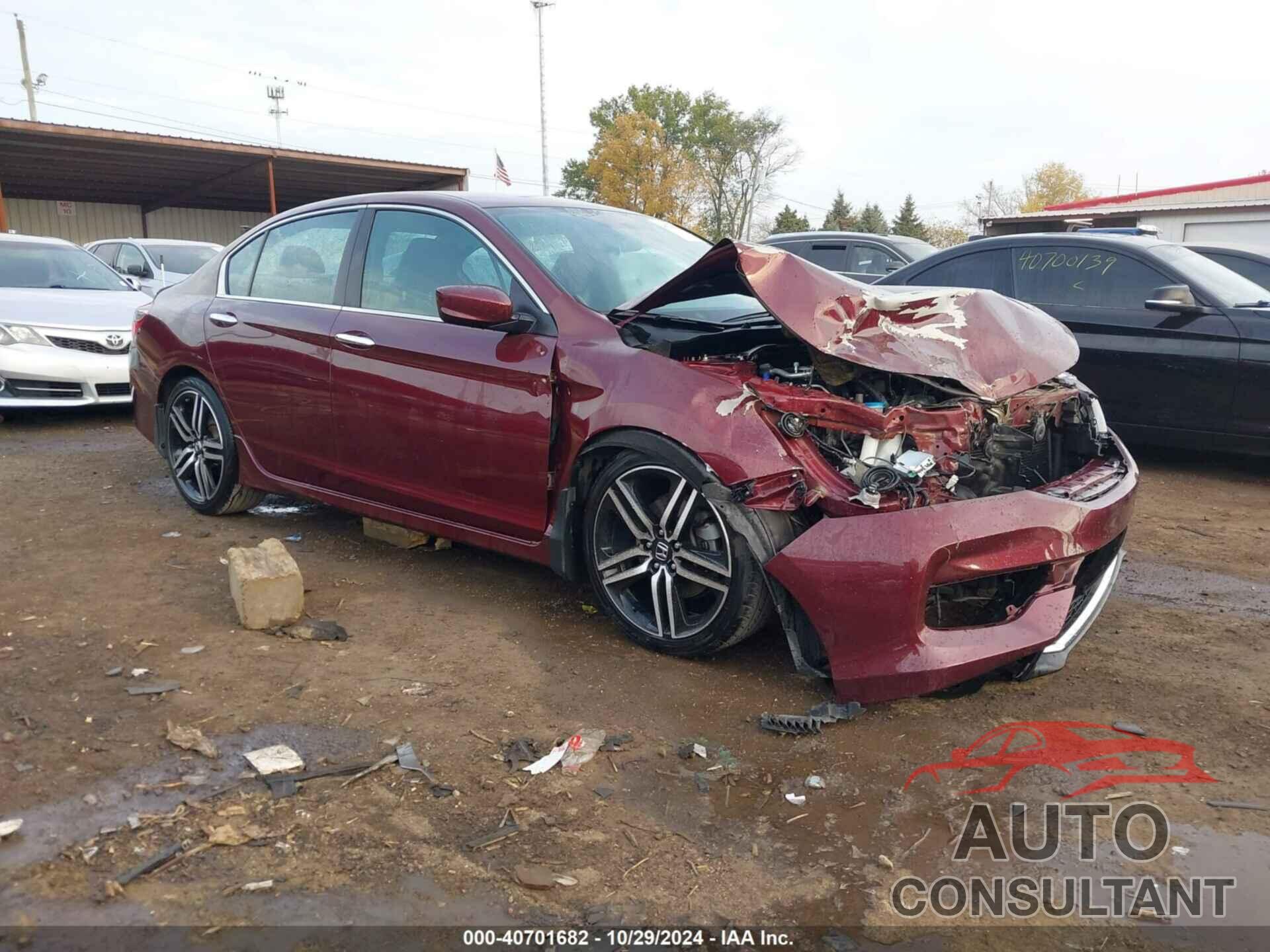 HONDA ACCORD 2017 - 1HGCR2F57HA287877