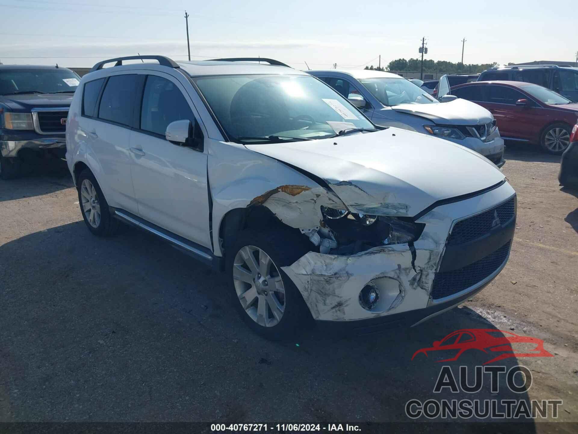 MITSUBISHI OUTLANDER 2013 - JA4AS3AW1DU013092