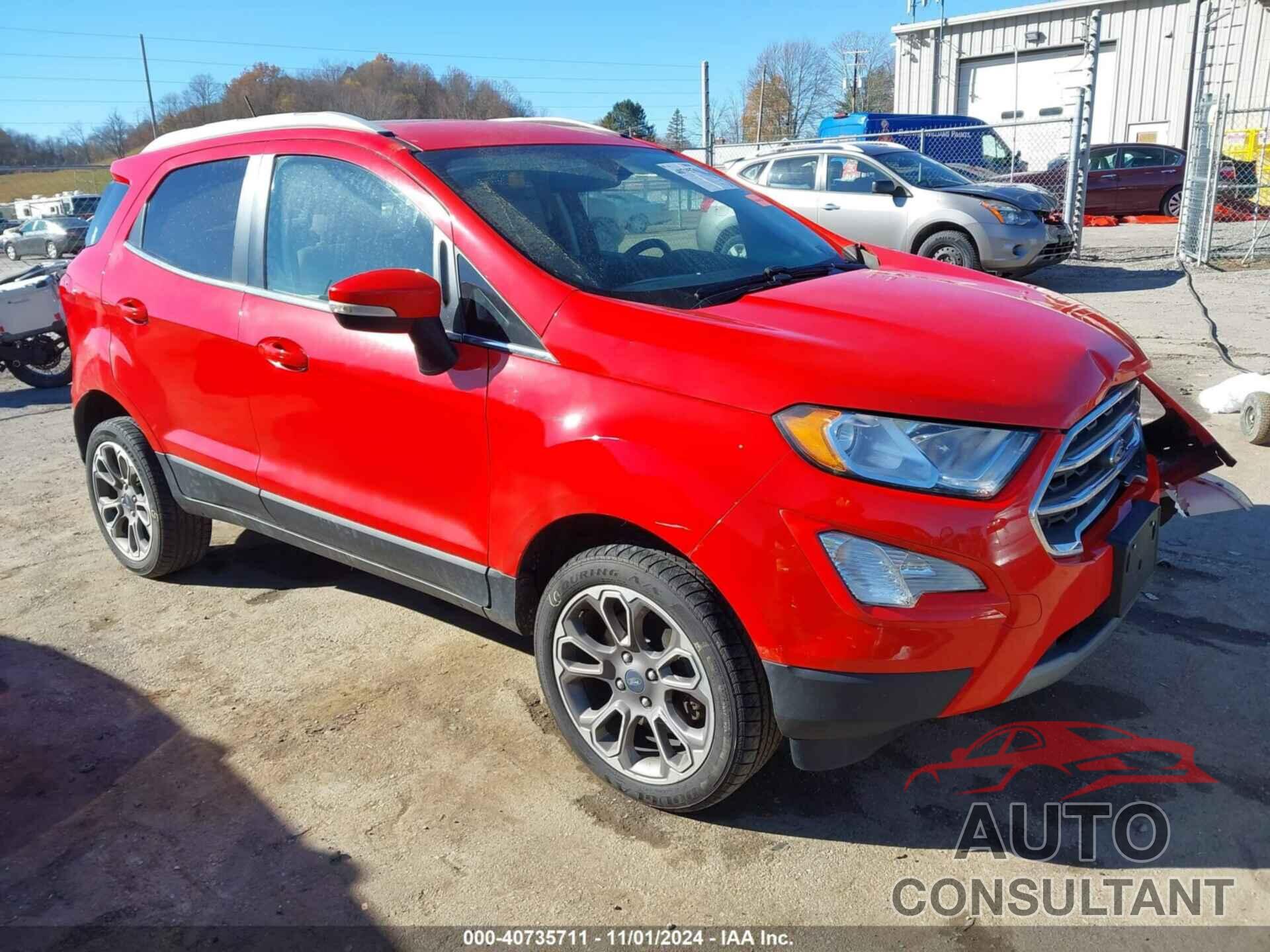 FORD ECOSPORT 2019 - MAJ6S3KL7KC306861