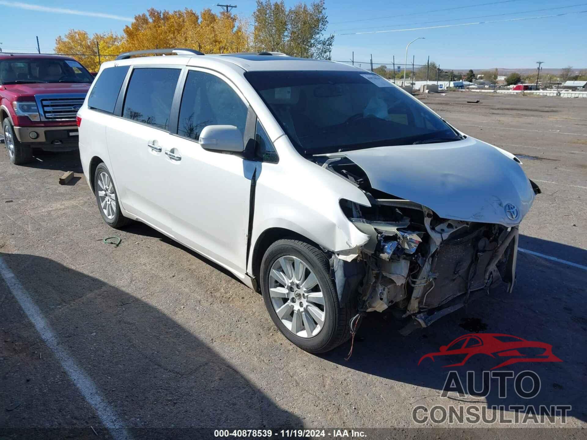 TOYOTA SIENNA 2016 - 5TDYK3DC1GS728176