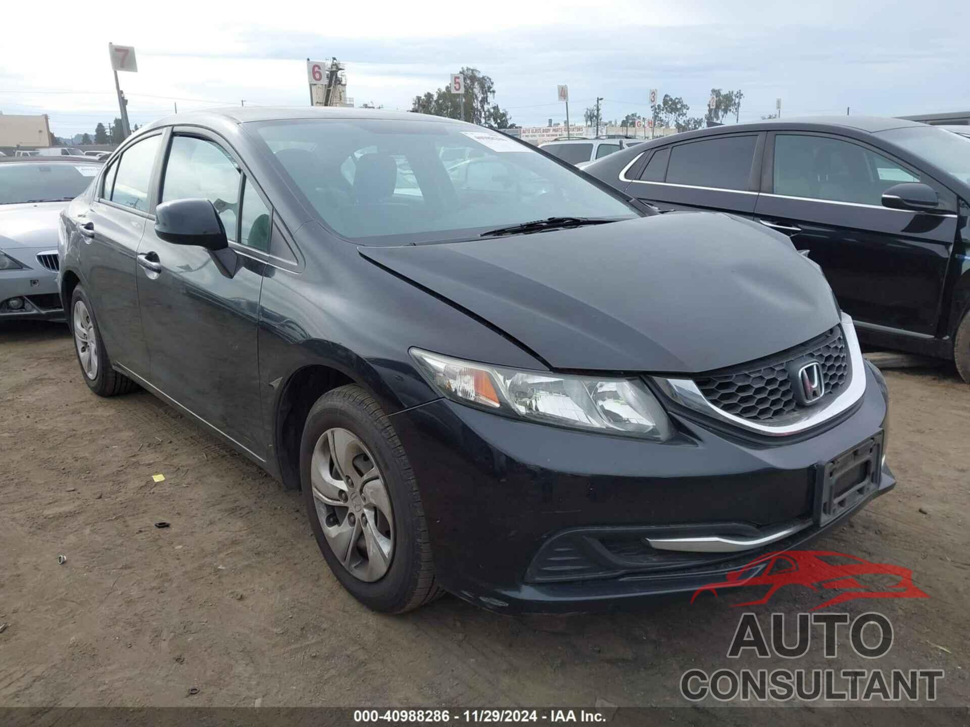 HONDA CIVIC 2013 - 19XFB2F58DE260761