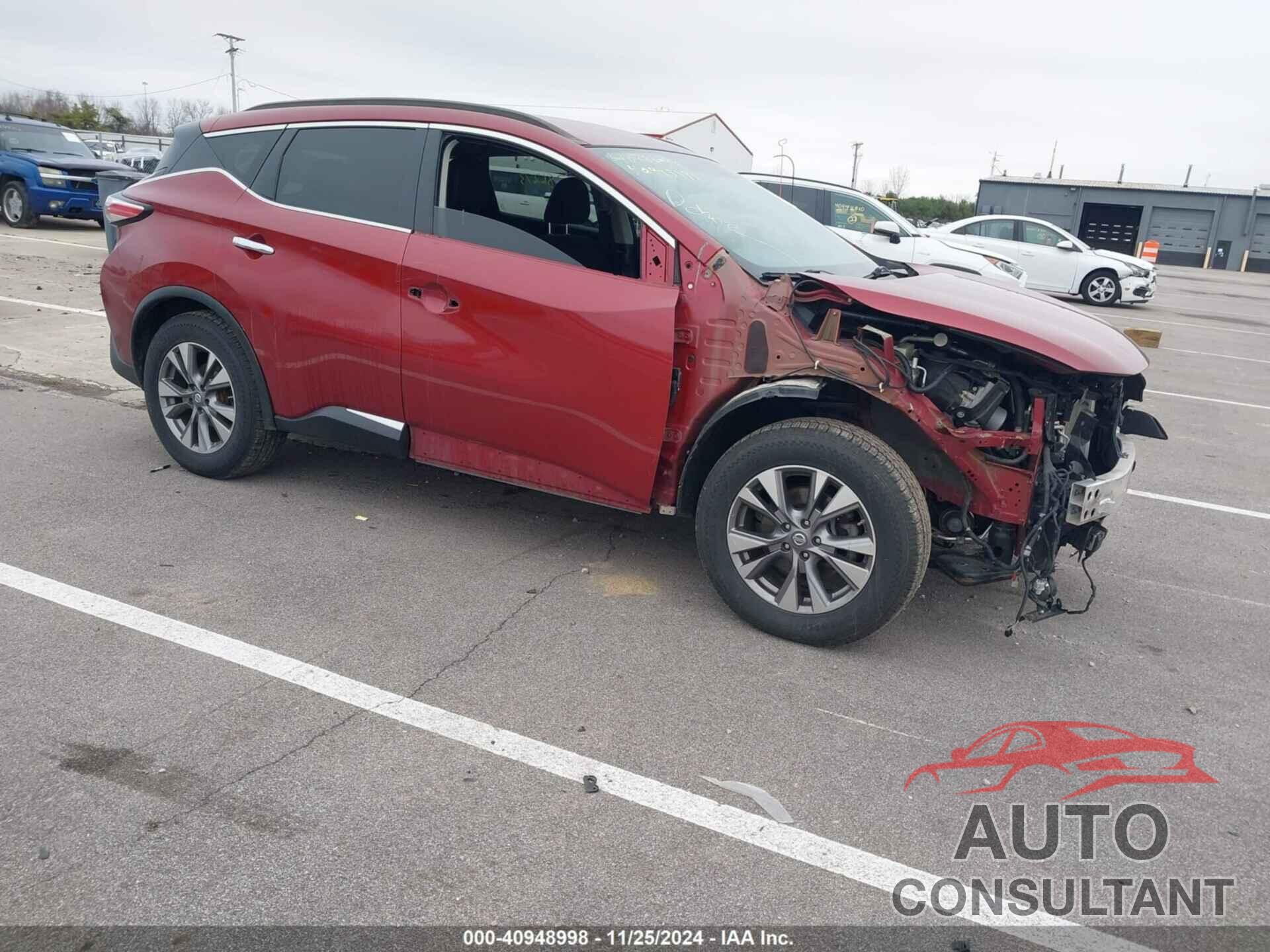NISSAN MURANO 2018 - 5N1AZ2MH5JN133567