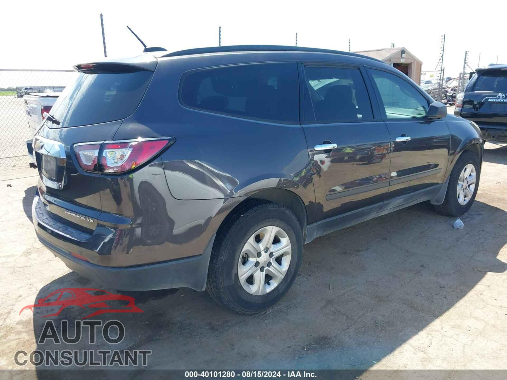 CHEVROLET TRAVERSE 2016 - 1GNKRFKD2GJ201766