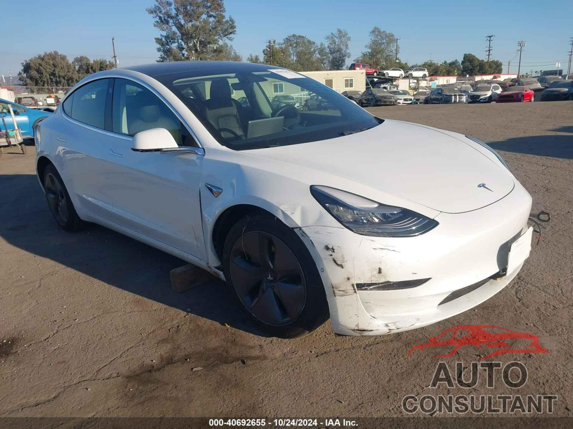 TESLA MODEL 3 2019 - 5YJ3E1EA6KF485190