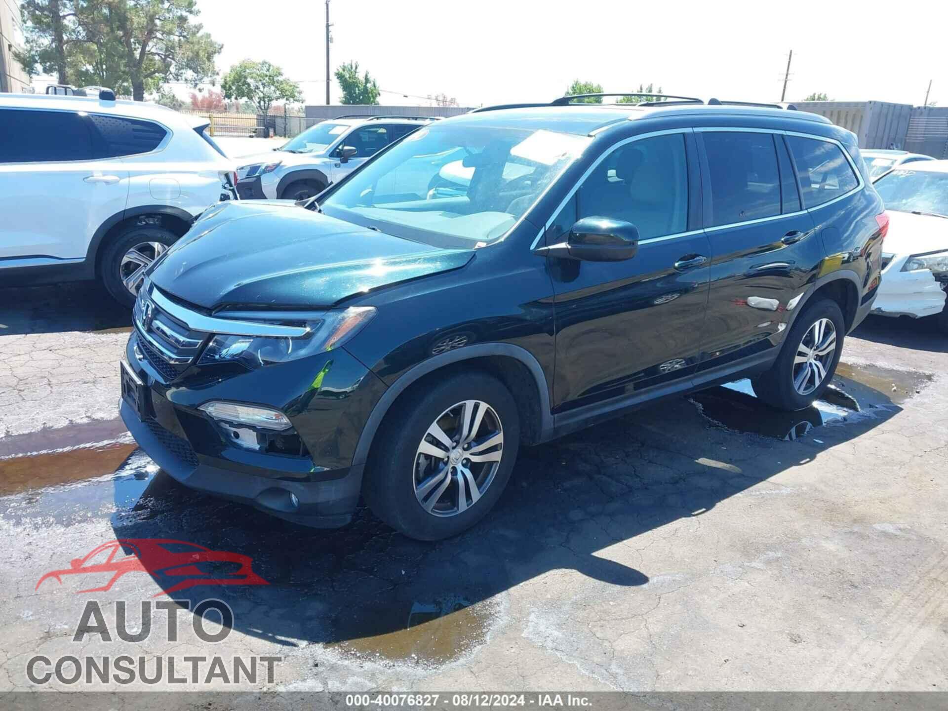 HONDA PILOT 2016 - 5FNYF6H30GB015371