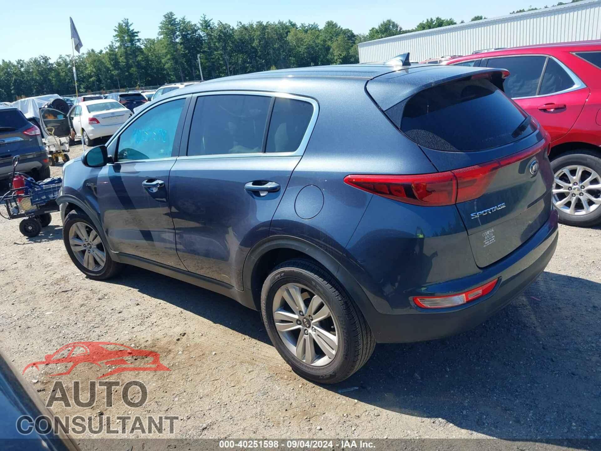 KIA SPORTAGE 2017 - KNDPMCAC5H7130405