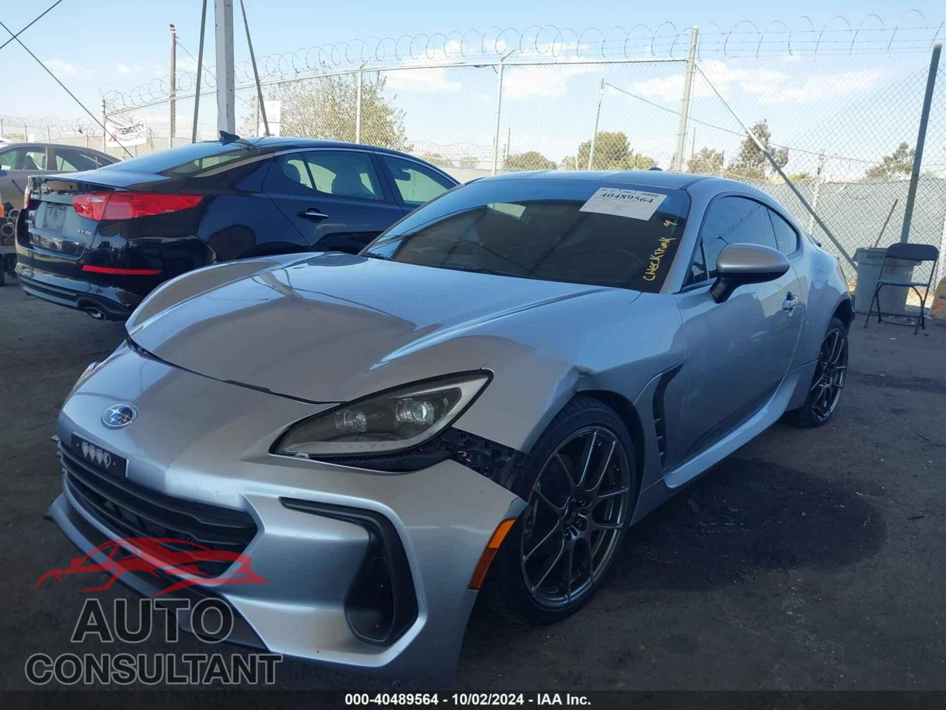 SUBARU BRZ 2022 - JF1ZDBF19N8701447