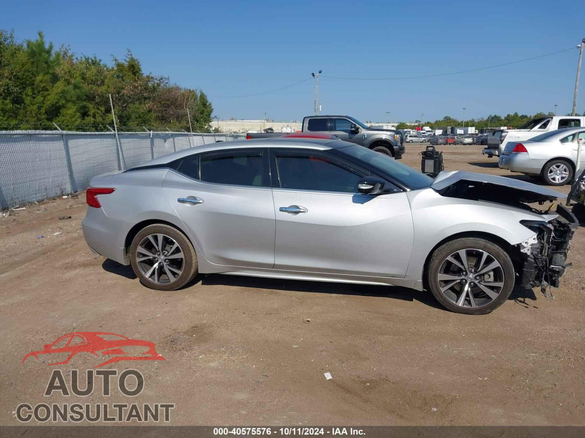 NISSAN MAXIMA 2017 - 1N4AA6AP3HC382282