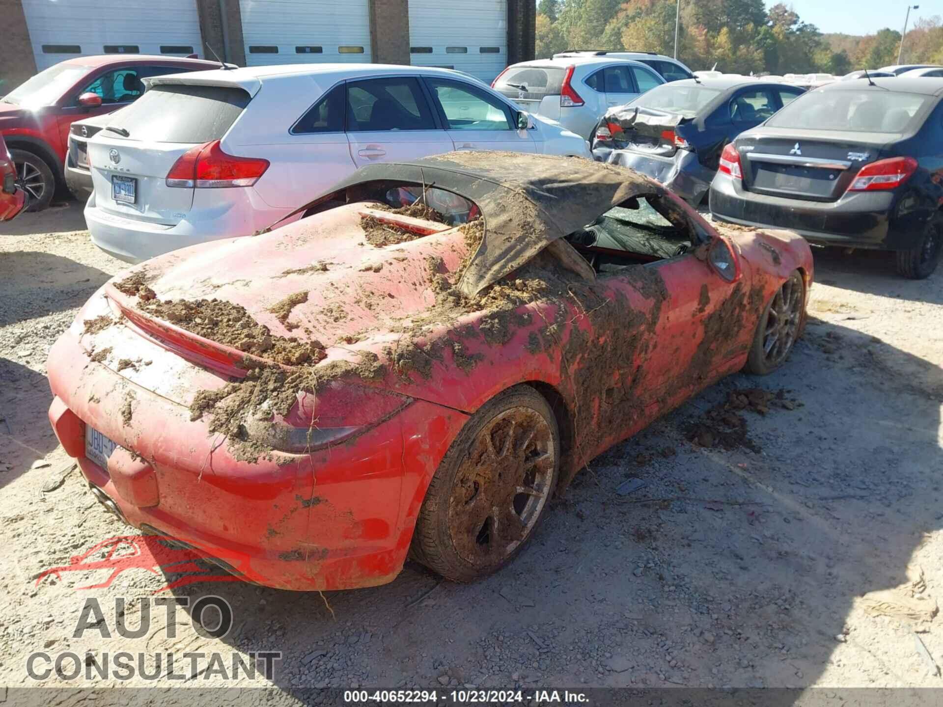 PORSCHE BOXSTER 2011 - WP0CB2A88BS745223